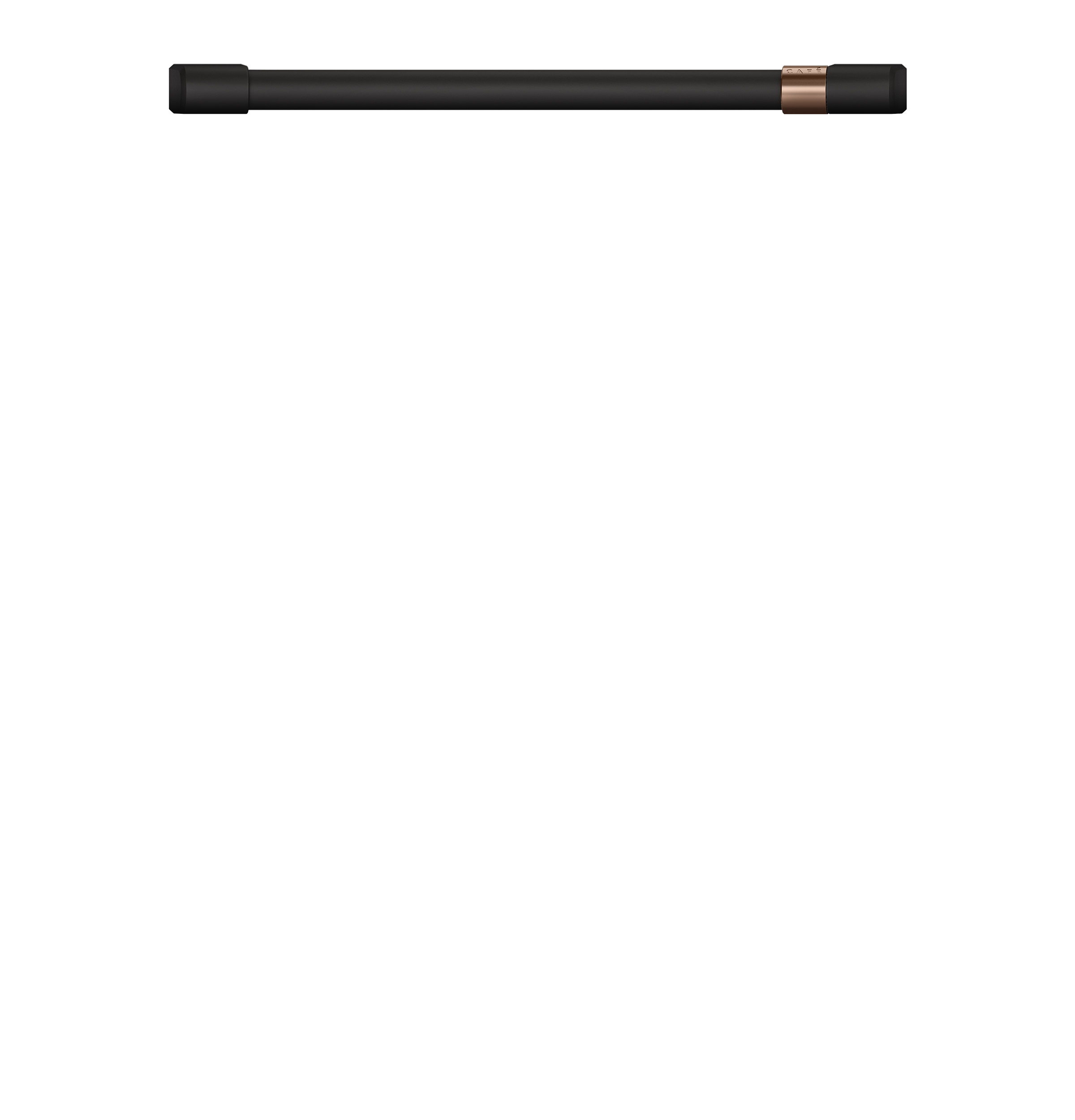 Model: CXADTH1PVFB | Cafe Café™ Dishwasher Handle Kit - Flat Black