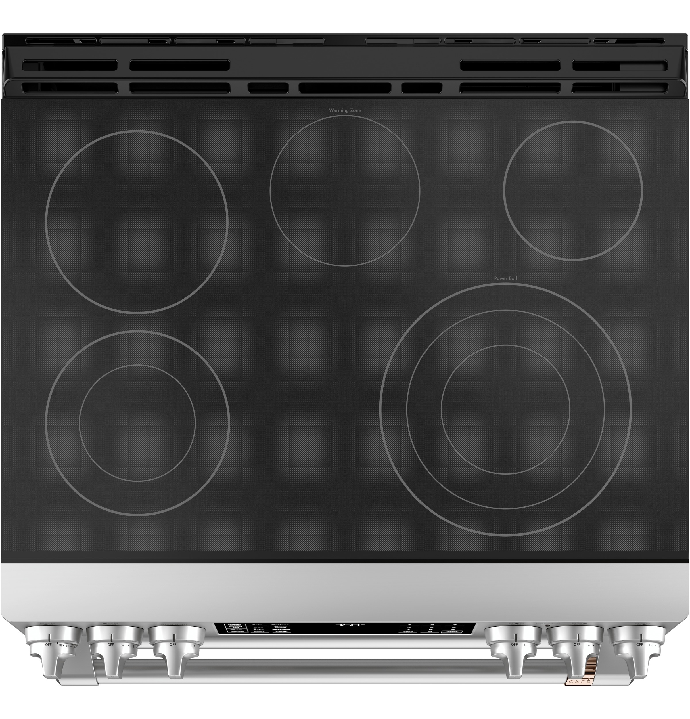 Model: CES750P2MS1 | Cafe Café 30" Smart Slide-In, Front-Control, Radiant and Convection Double-Oven Range