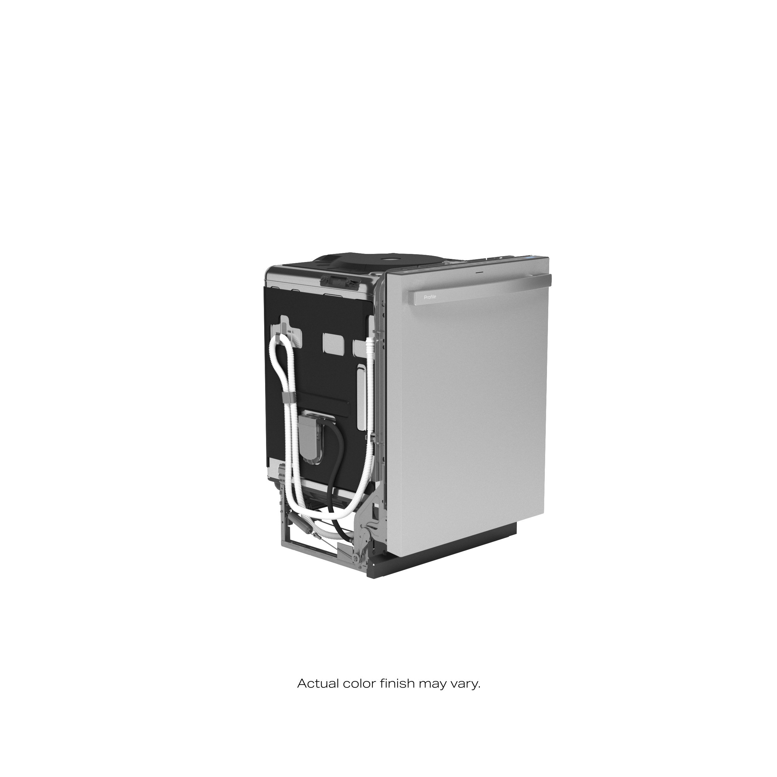 Model: PDT715SYVFS-ScrDent | GE Profile Replaced inner and outer door panels
