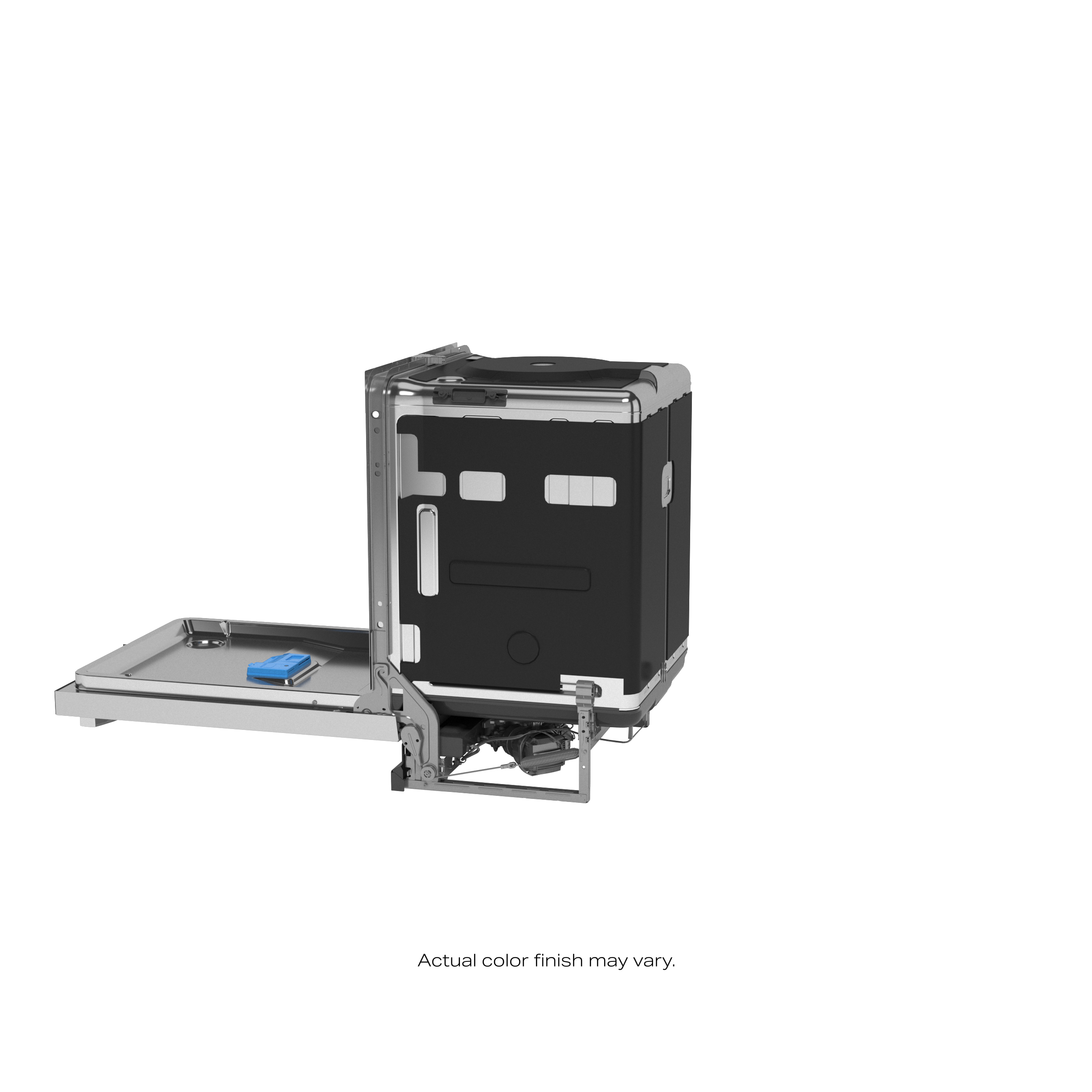 Model: PDT715SYVFS-ScrDent | GE Profile Replaced inner and outer door panels