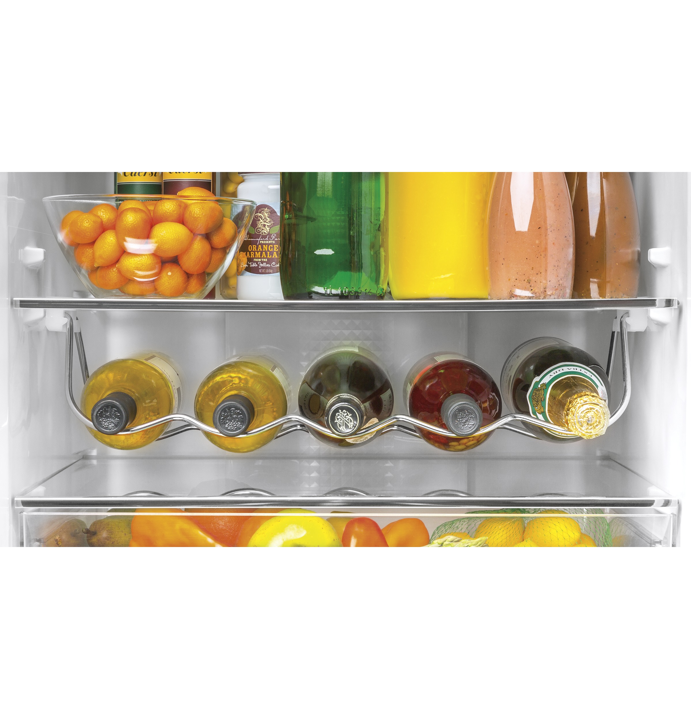 Model: GLE12HSPSS | GE GE® ENERGY STAR® 11.9 Cu. Ft. Bottom-Freezer Refrigerator