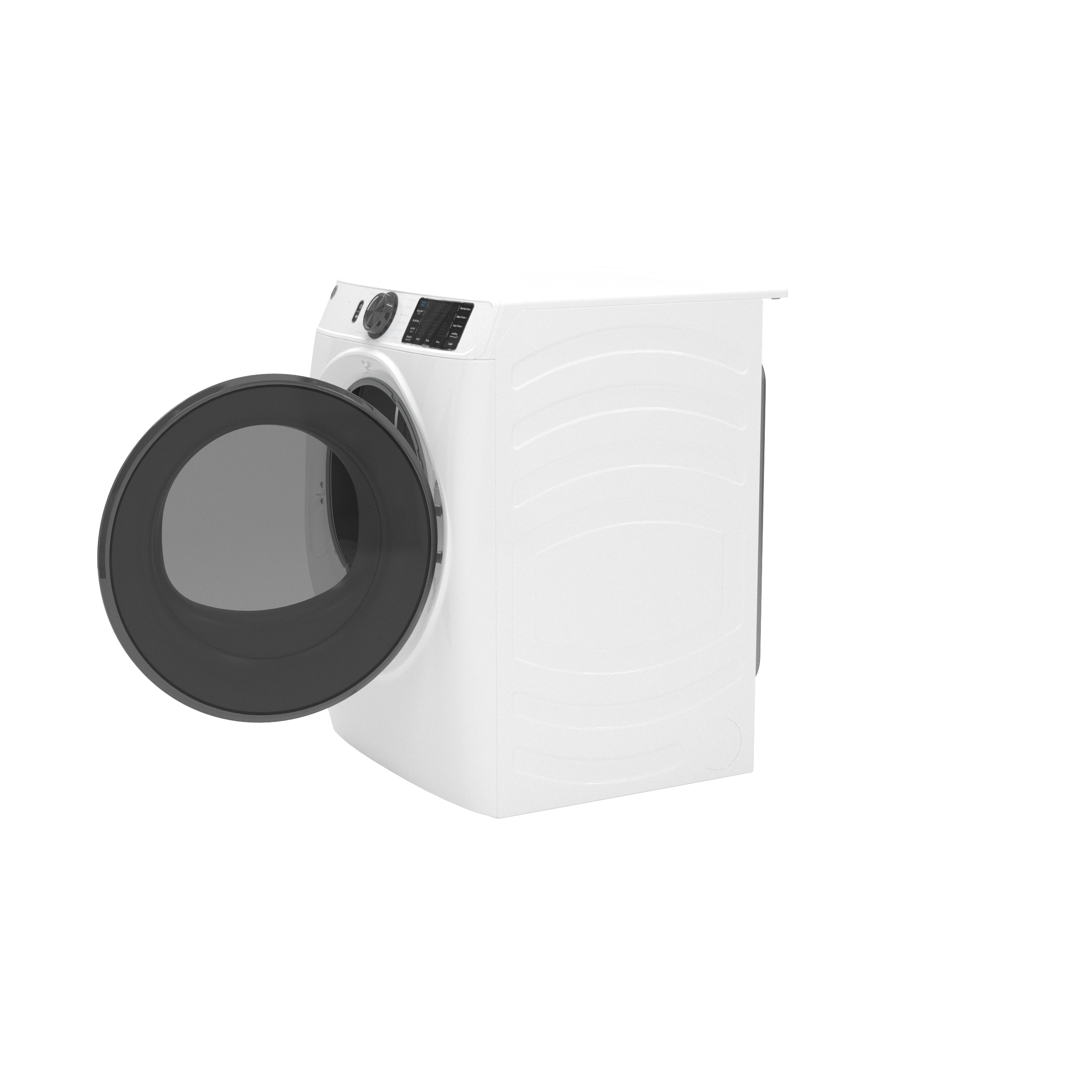 Model: GFD65ESSVWW-SD | GE GE® ENERGY STAR® 7.8 cu. ft. Capacity Smart Front Load Electric Dryer with Steam and Sanitize Cycle