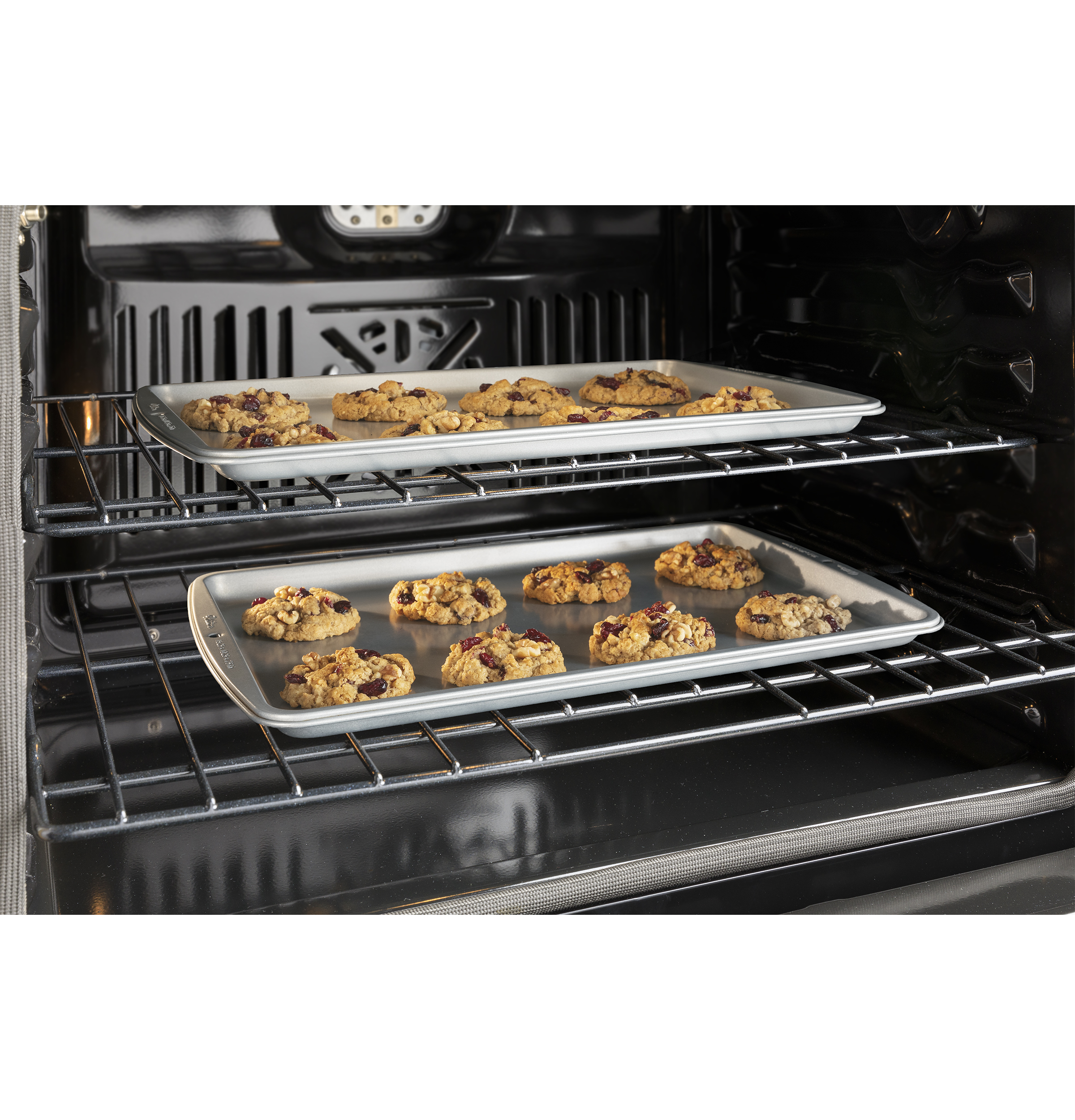 Model: JTD5000EVES | GE GE® 30" Smart Built-In Self-Clean Convection Double Wall Oven with No Preheat Air Fry