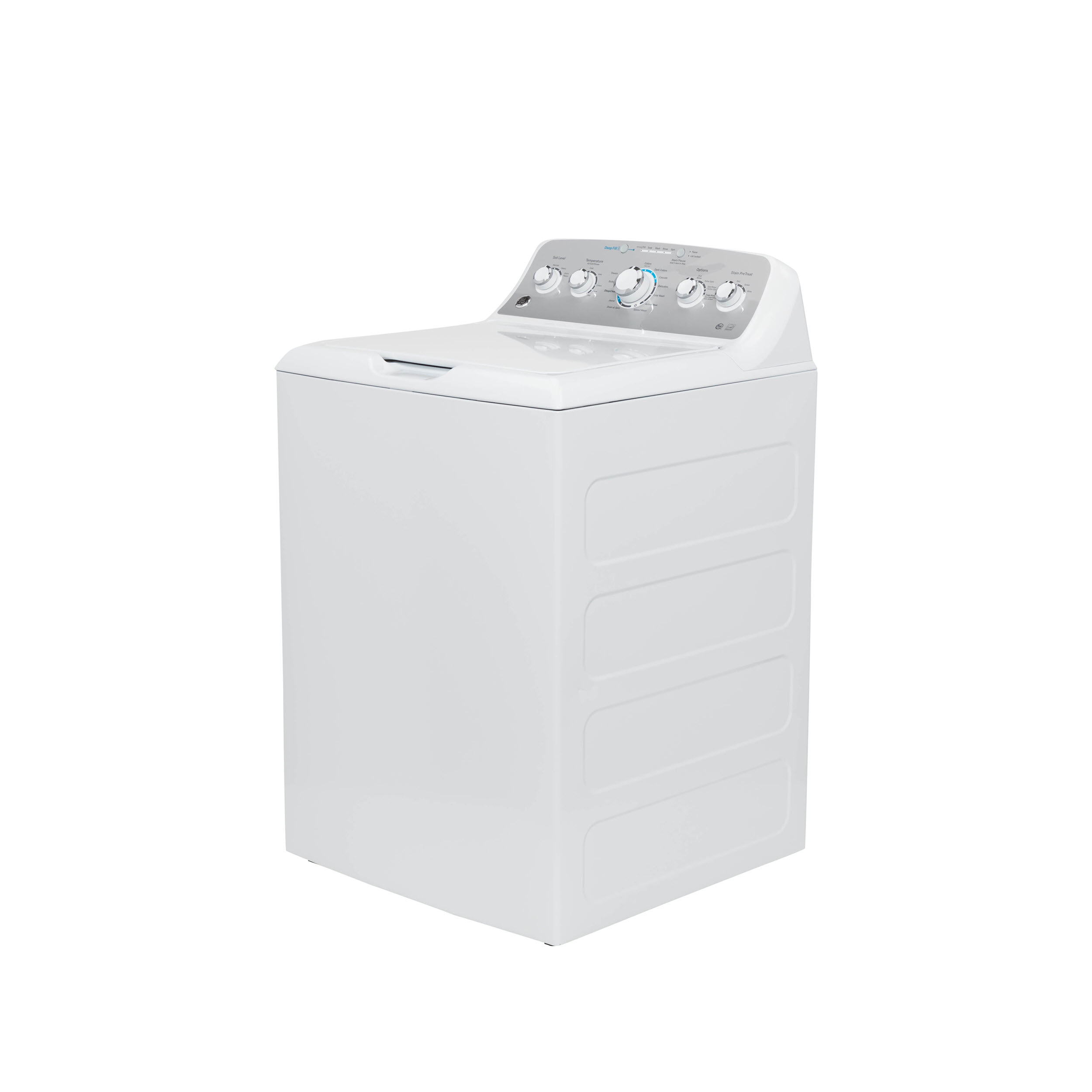 Model: GTW500ASNWS | GE GE® ENERGY STAR® 4.6 cu. ft. Capacity Washer with Stainless Steel Basket