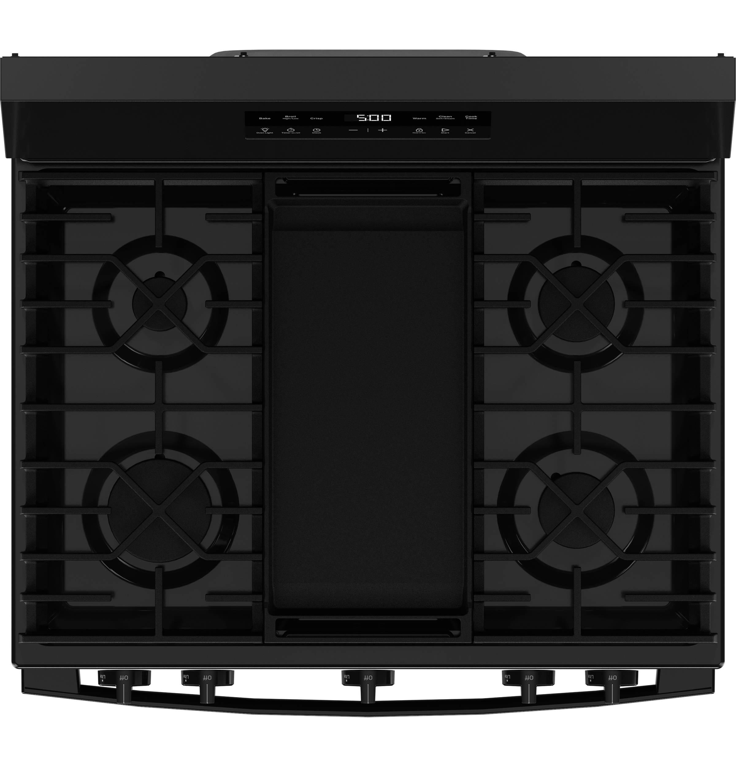 Model: GGF500PVBB | GE GE® 30" Free-Standing Gas Range with Crisp Mode