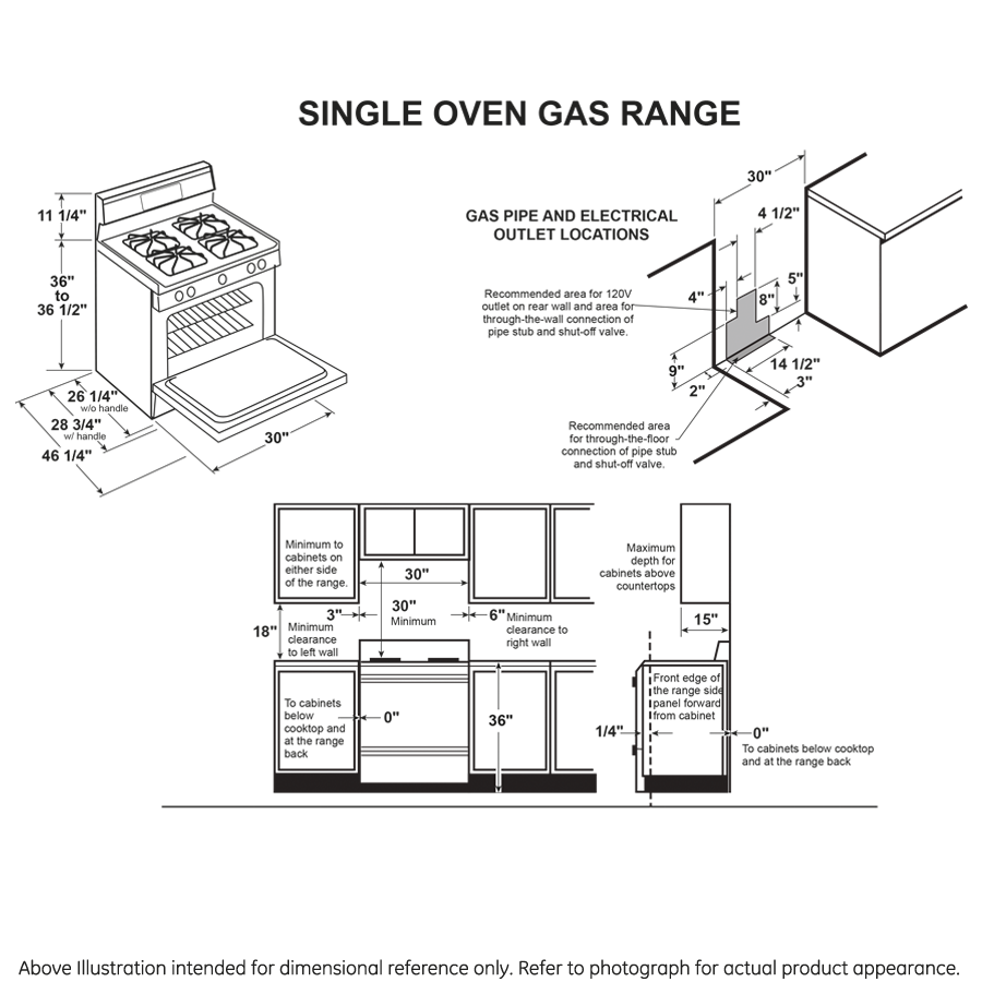 Model: JGB735SPSS | GE GE® 30" Free-Standing Gas Convection Range with No Preheat Air Fry