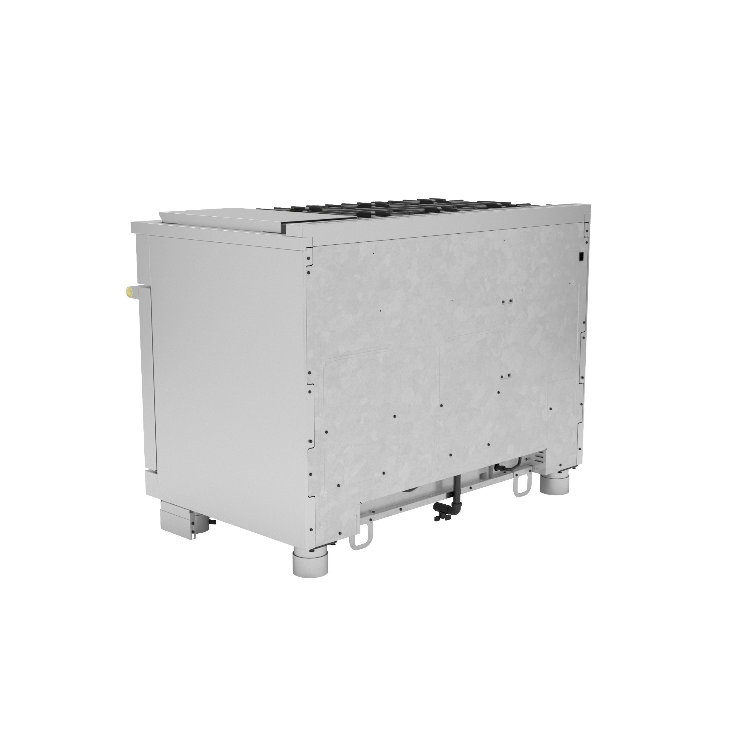 Model: ZGP486NDTSS | Monogram Monogram 48" All Gas Professional Range with 6 Burners and Griddle