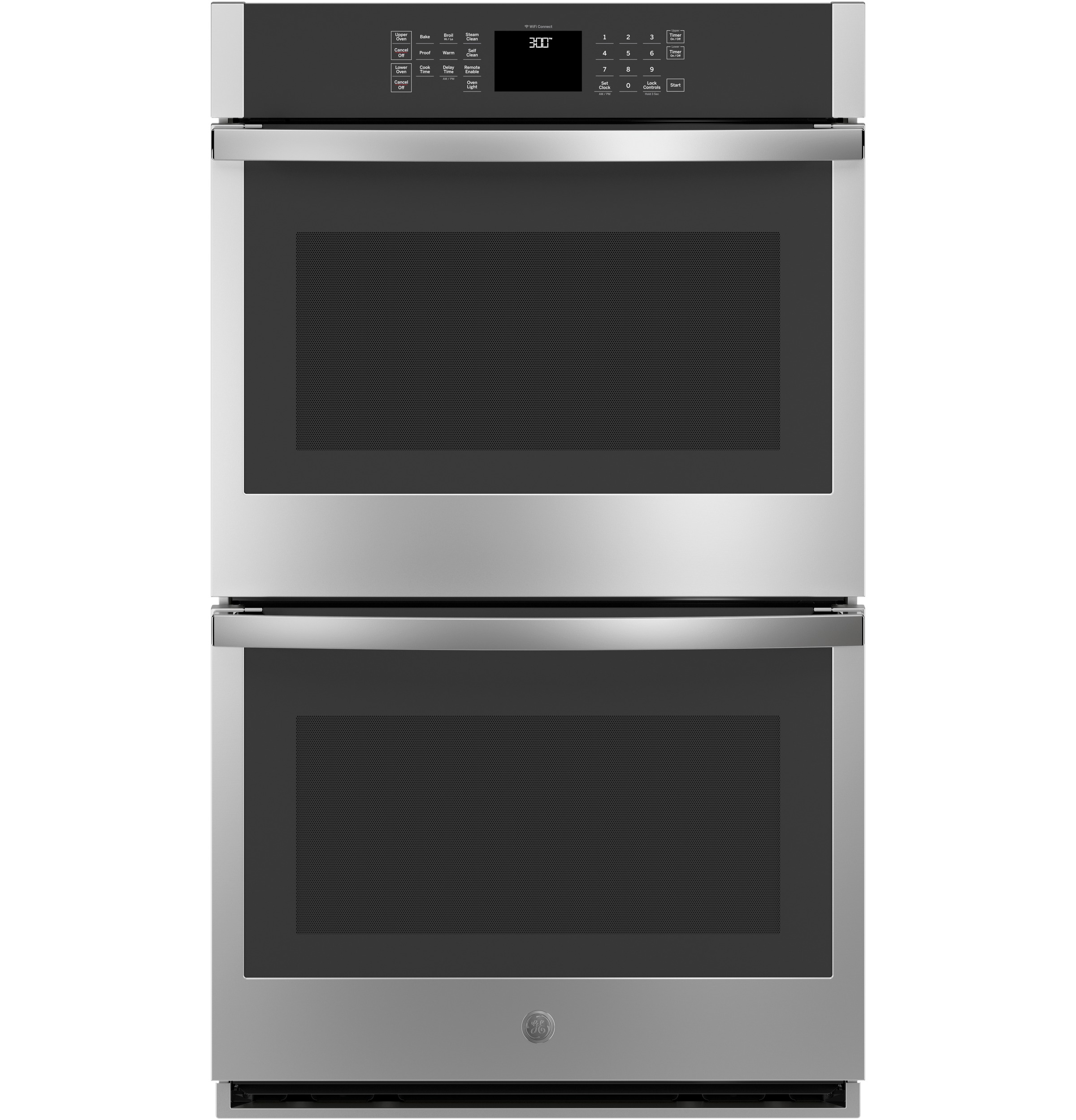 GE GE® 30" Smart Built-In Self-Clean Double Wall Oven with Never-Scrub Racks