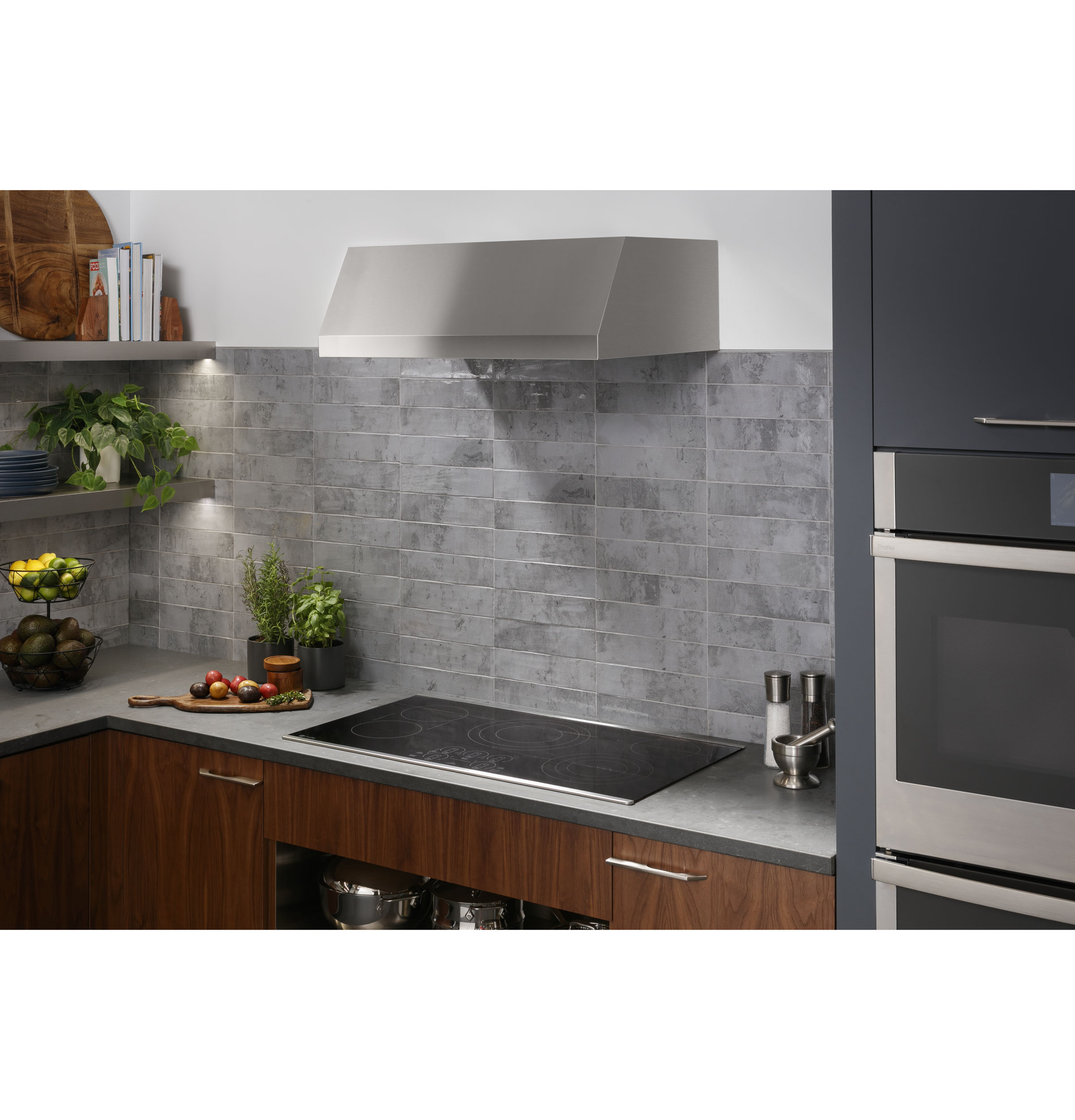Model: PEP7036DTBB | GE Profile GE Profile™ 36" Built-In Touch Control Electric Cooktop