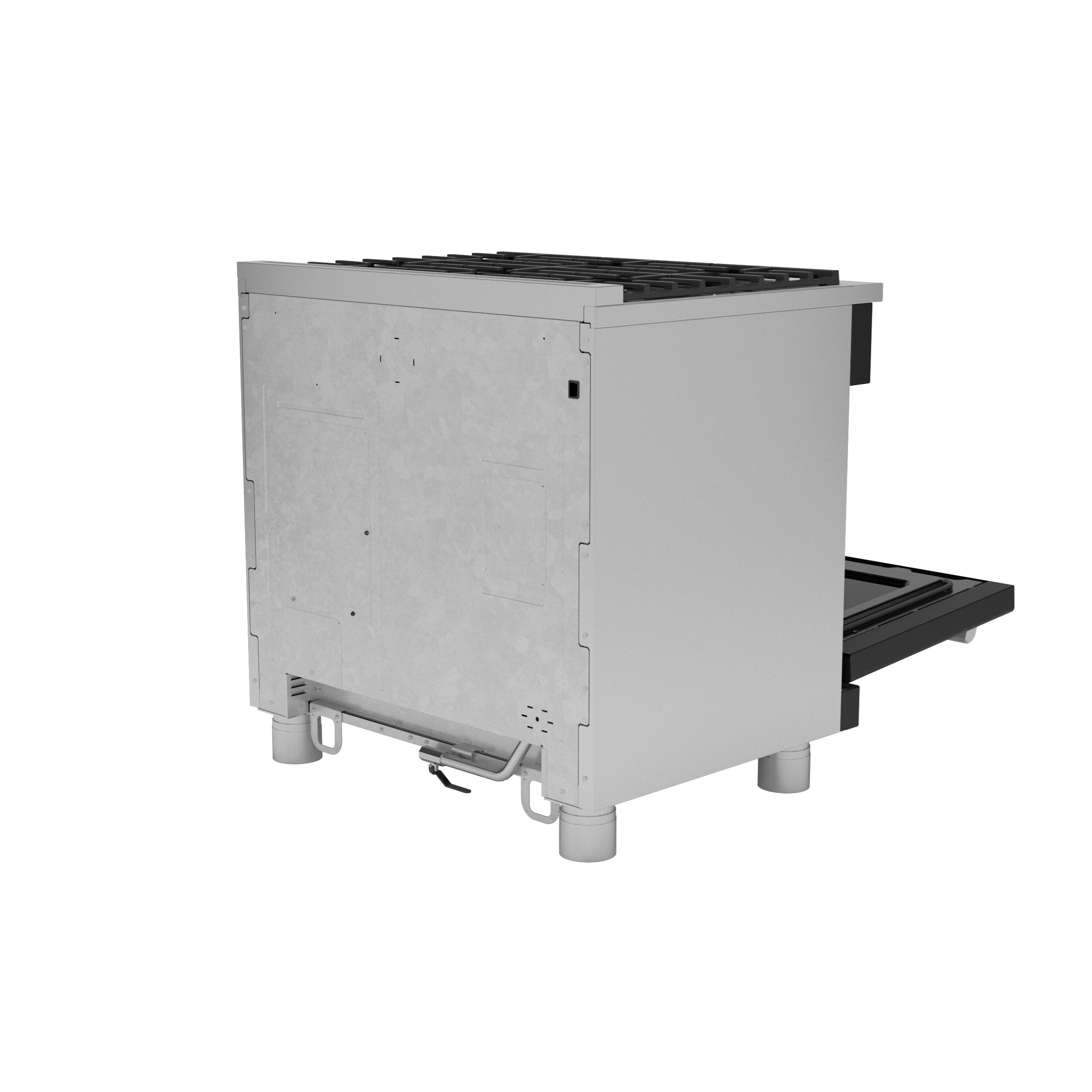 Model: C2Y366P3TD1 | Cafe Café™ 36" Smart Dual-Fuel Commercial-Style Range with 6 Burners (Natural Gas)