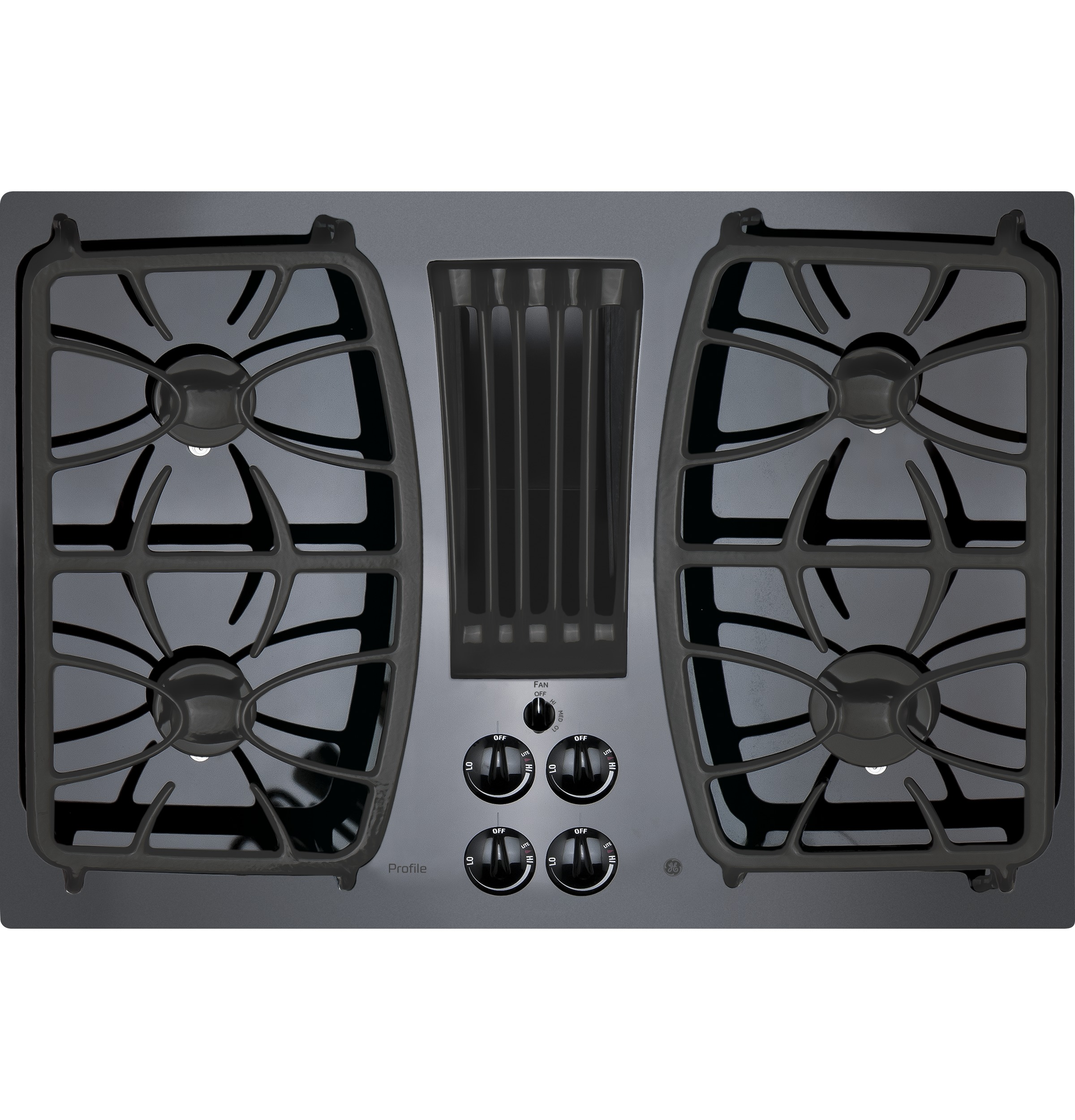 GE Profile PGP9830DRBB GE Profile 30 Built In Gas Downdraft Cooktop Automatic Appliance Parts Inc