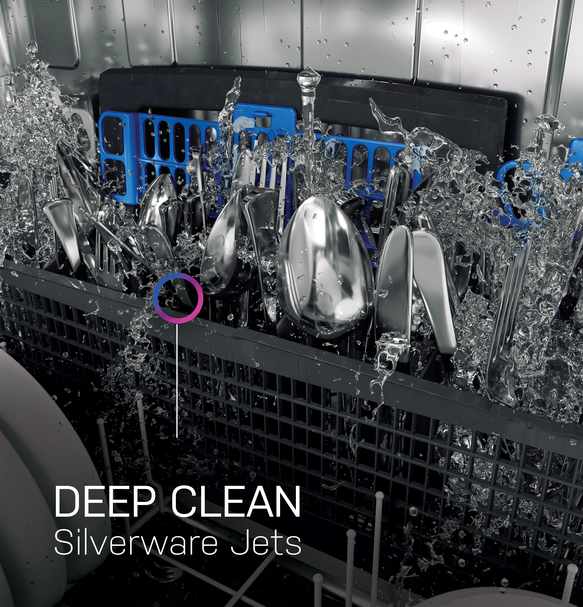 Model: PDT755SYVFS | GE Profile GE Profile™ ENERGY STAR Smart UltraFresh System Dishwasher with Microban™ Antimicrobial Technology with Deep Clean Washing 3rd Rack, 42 dBA
