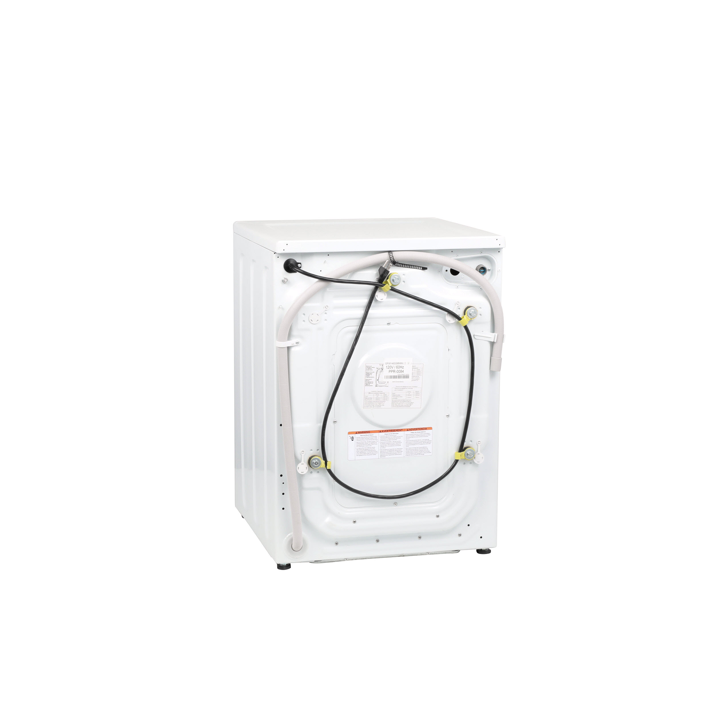Model: QFW150SSNWW | Haier Haier ENERGY STAR® 2.4 Cu. Ft. Smart Frontload Washer