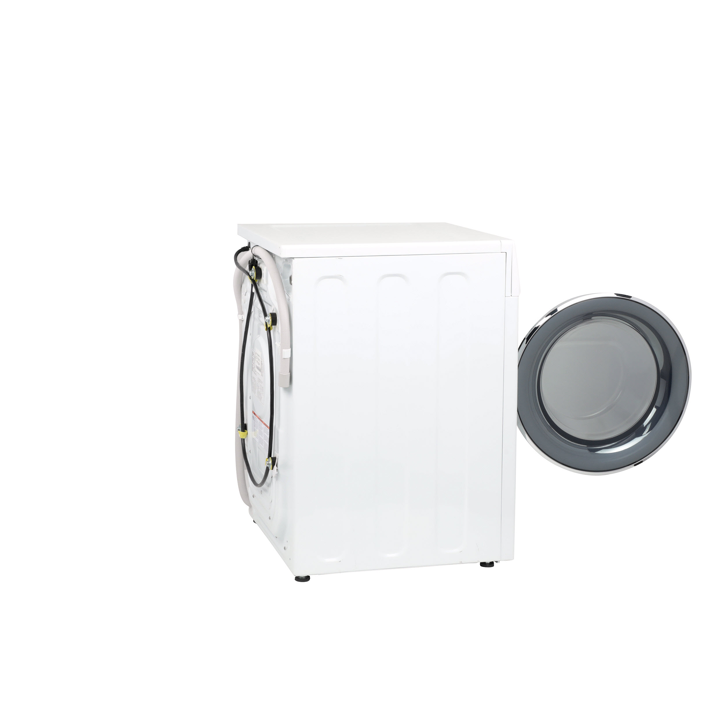 Model: QFW150SSNWW | Haier Haier ENERGY STAR® 2.4 Cu. Ft. Smart Frontload Washer