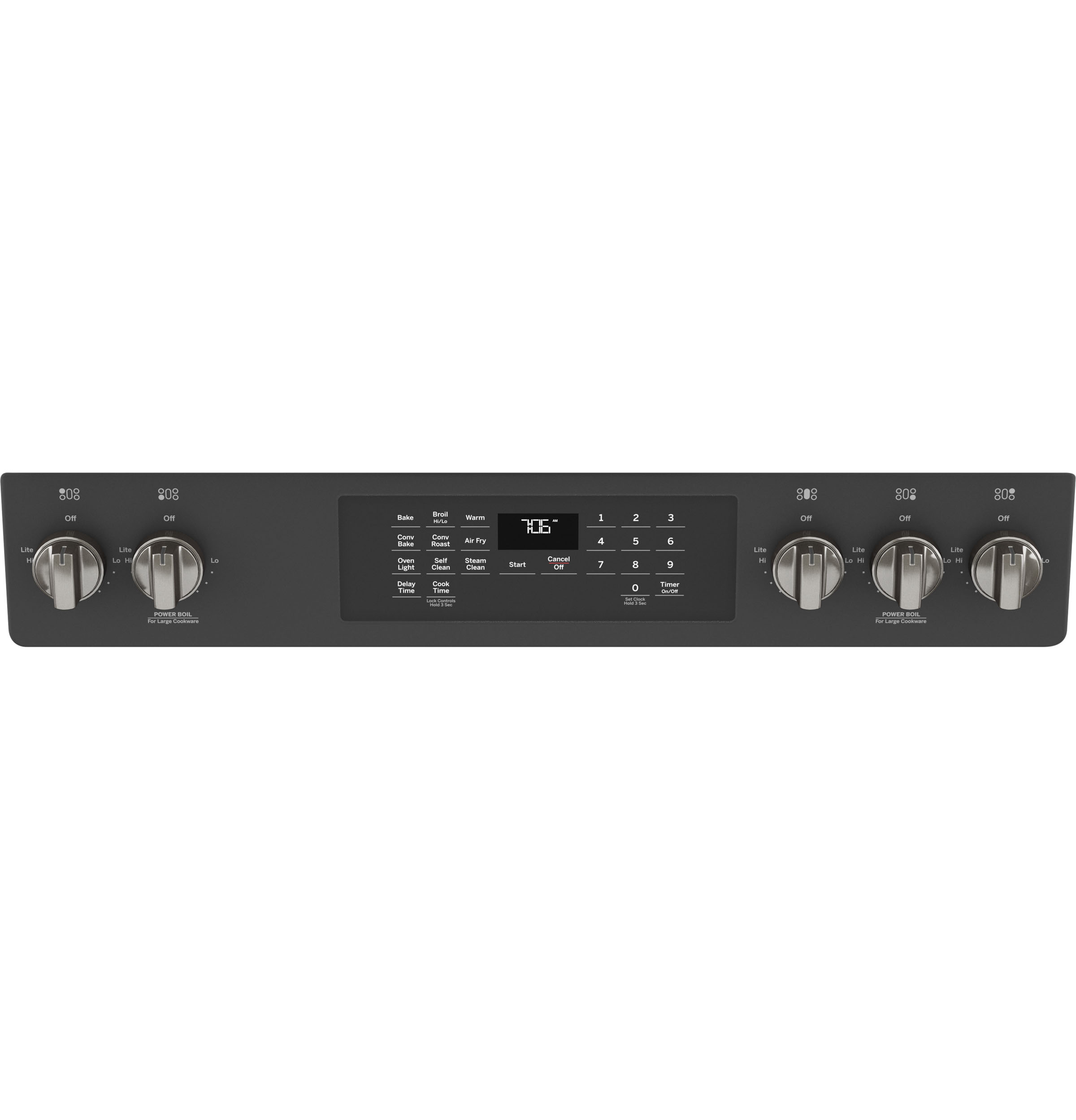 Model: JGS760FPDS | GE GE® 30" Slide-In Front-Control Convection Gas Range with No Preheat Air Fry
