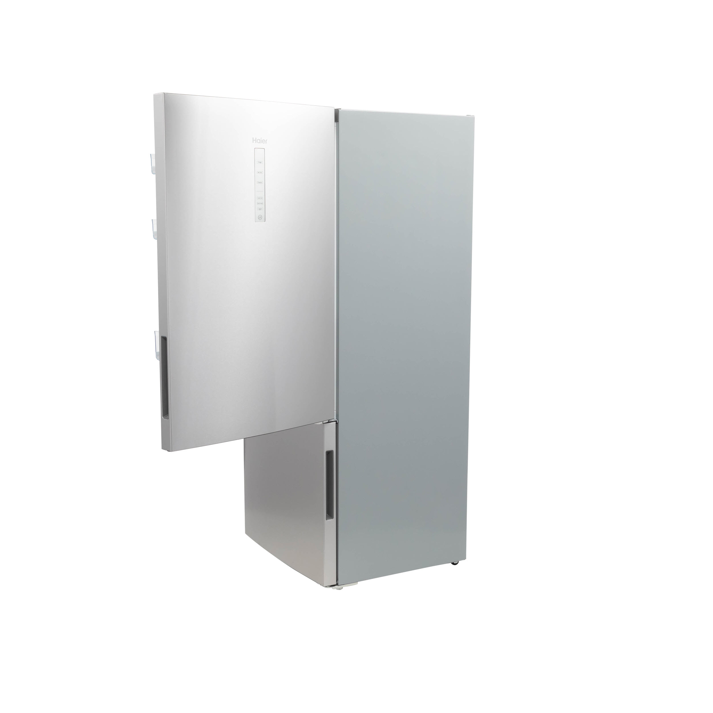 Model: HRB15N3BGS | Haier Haier ENERGY STAR® 15 Cu. Ft. Bottom Freezer Refrigerator
