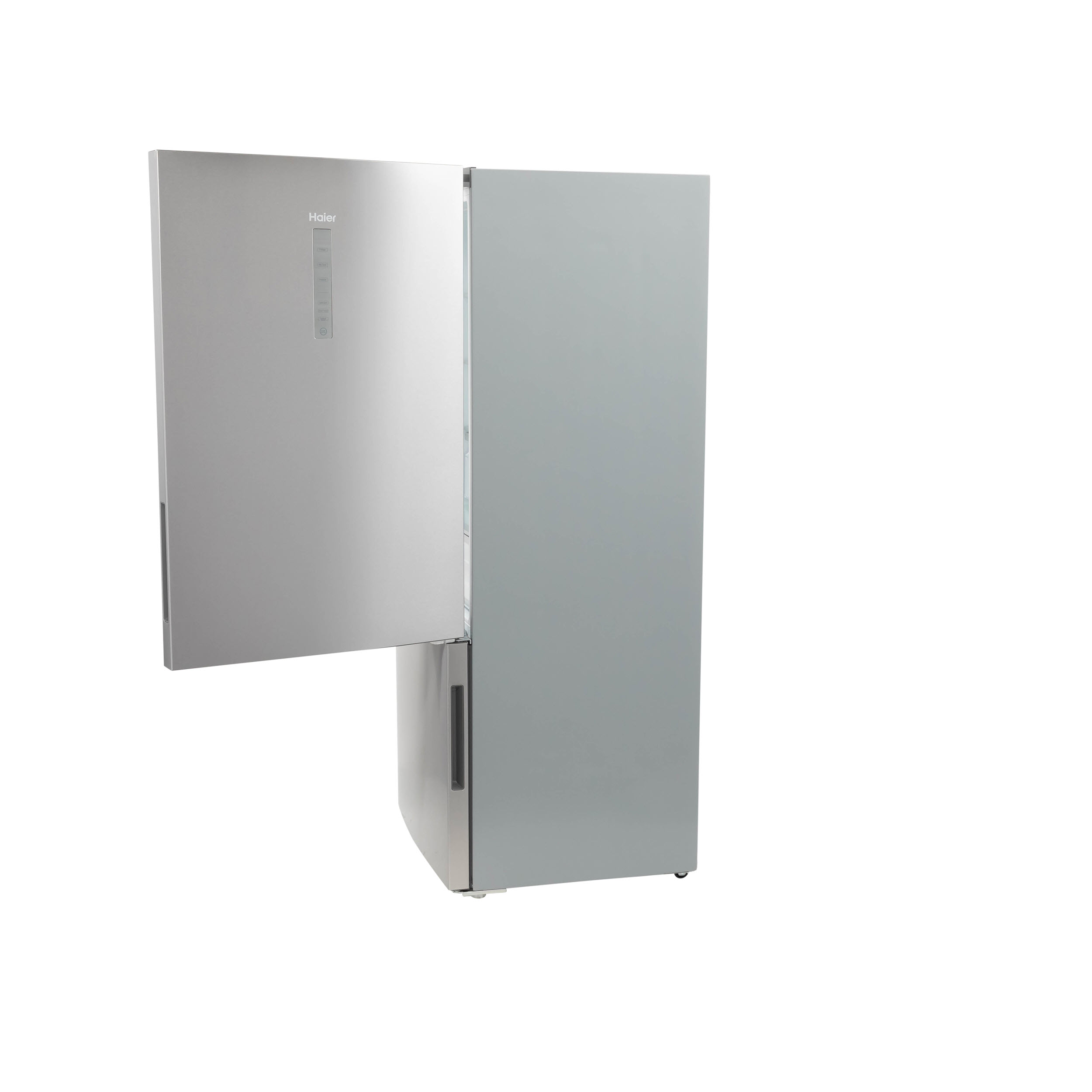 Model: HRB15N3BGS | Haier Haier ENERGY STAR® 15 Cu. Ft. Bottom Freezer Refrigerator