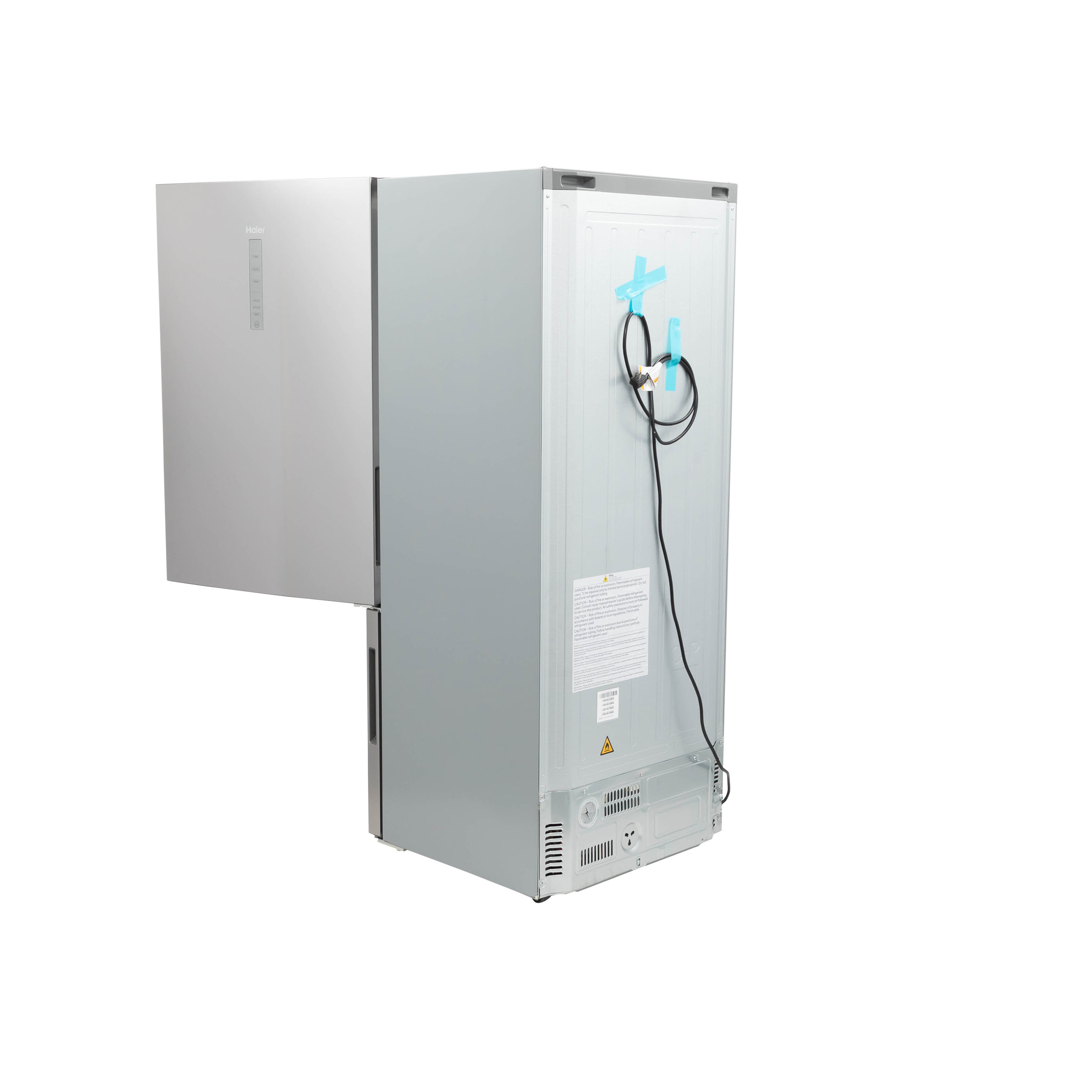Model: HRB15N3BGS | Haier Haier ENERGY STAR® 15 Cu. Ft. Bottom Freezer Refrigerator