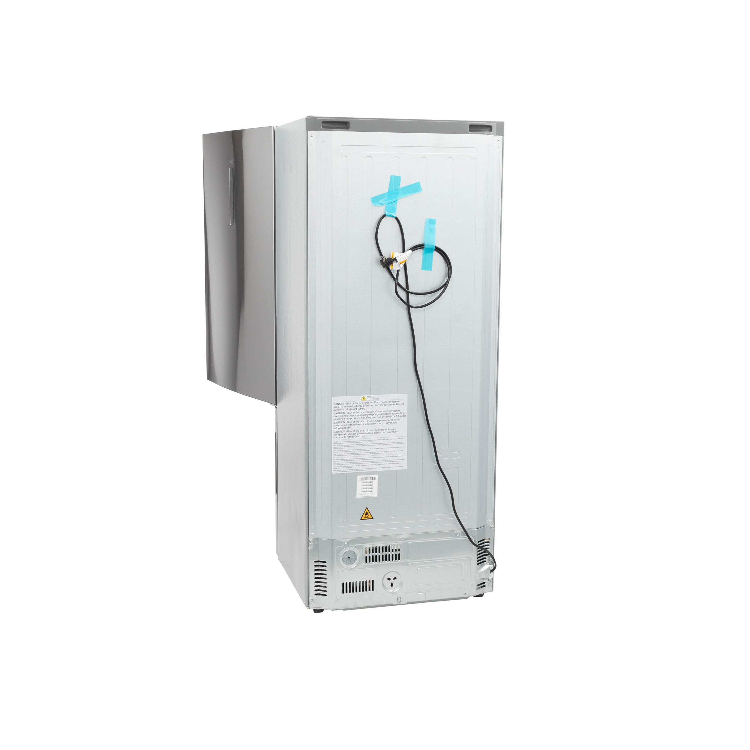 Model: HRB15N3BGS | Haier Haier ENERGY STAR® 15 Cu. Ft. Bottom Freezer Refrigerator