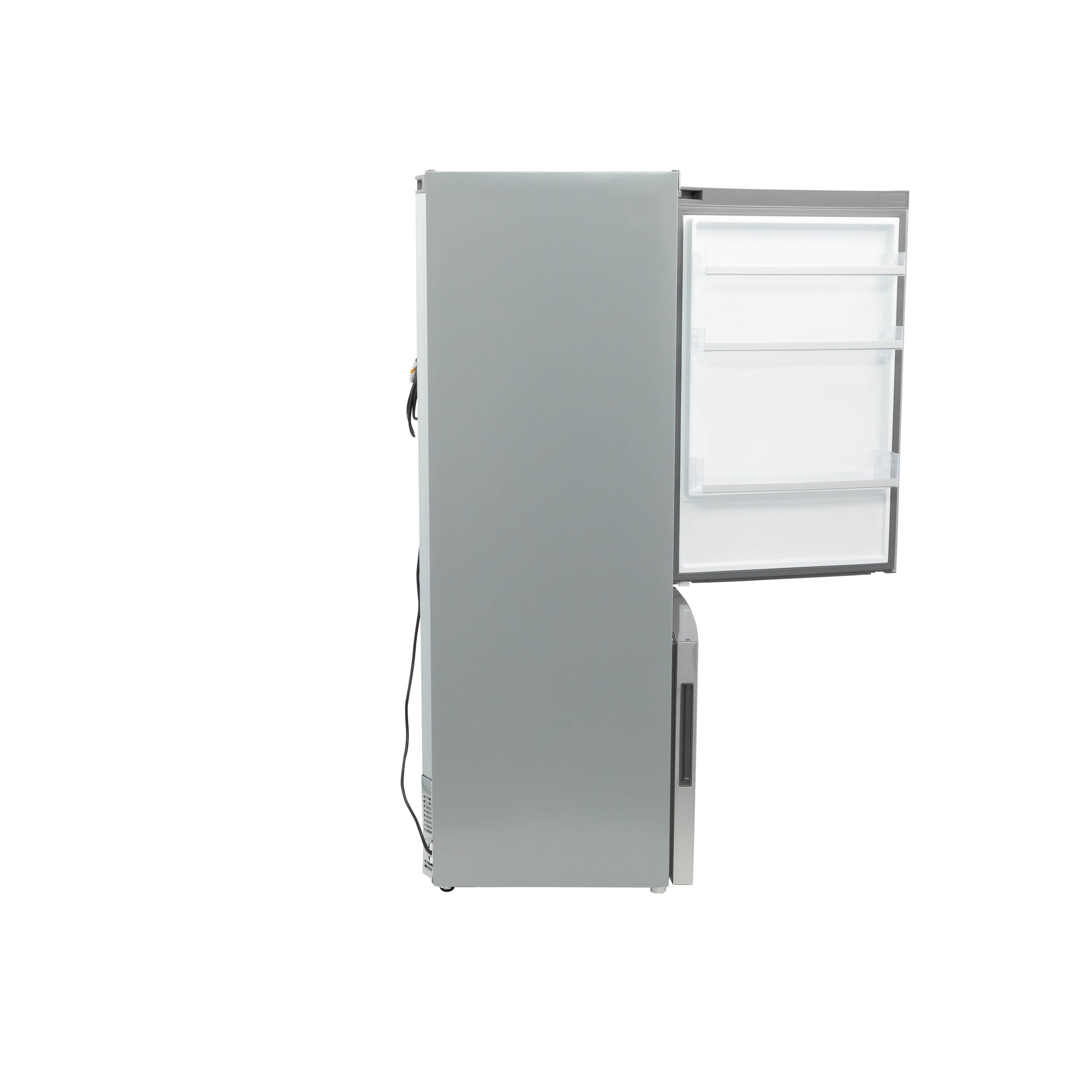 Model: HRB15N3BGS | Haier Haier ENERGY STAR® 15 Cu. Ft. Bottom Freezer Refrigerator