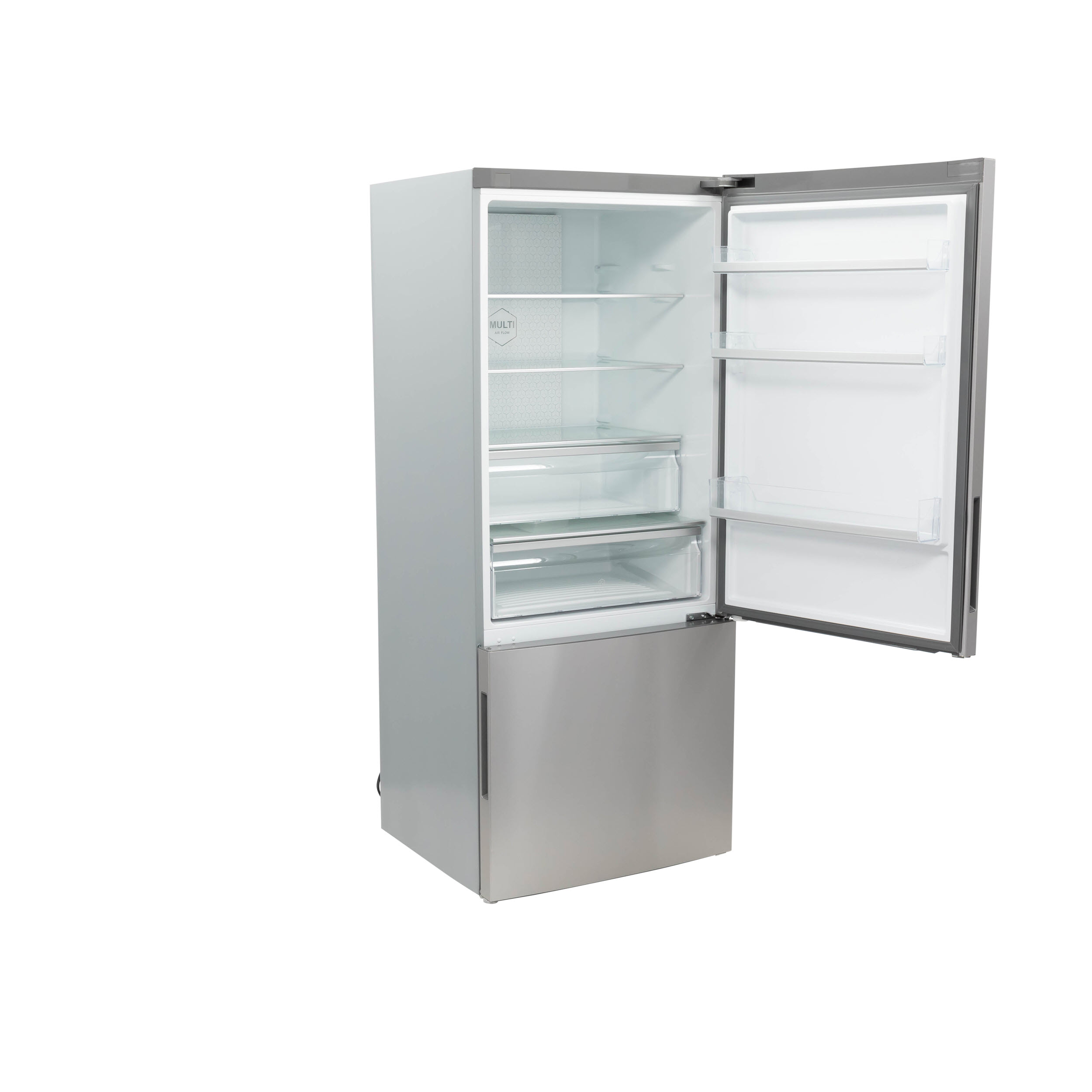 Model: HRB15N3BGS | Haier Haier ENERGY STAR® 15 Cu. Ft. Bottom Freezer Refrigerator