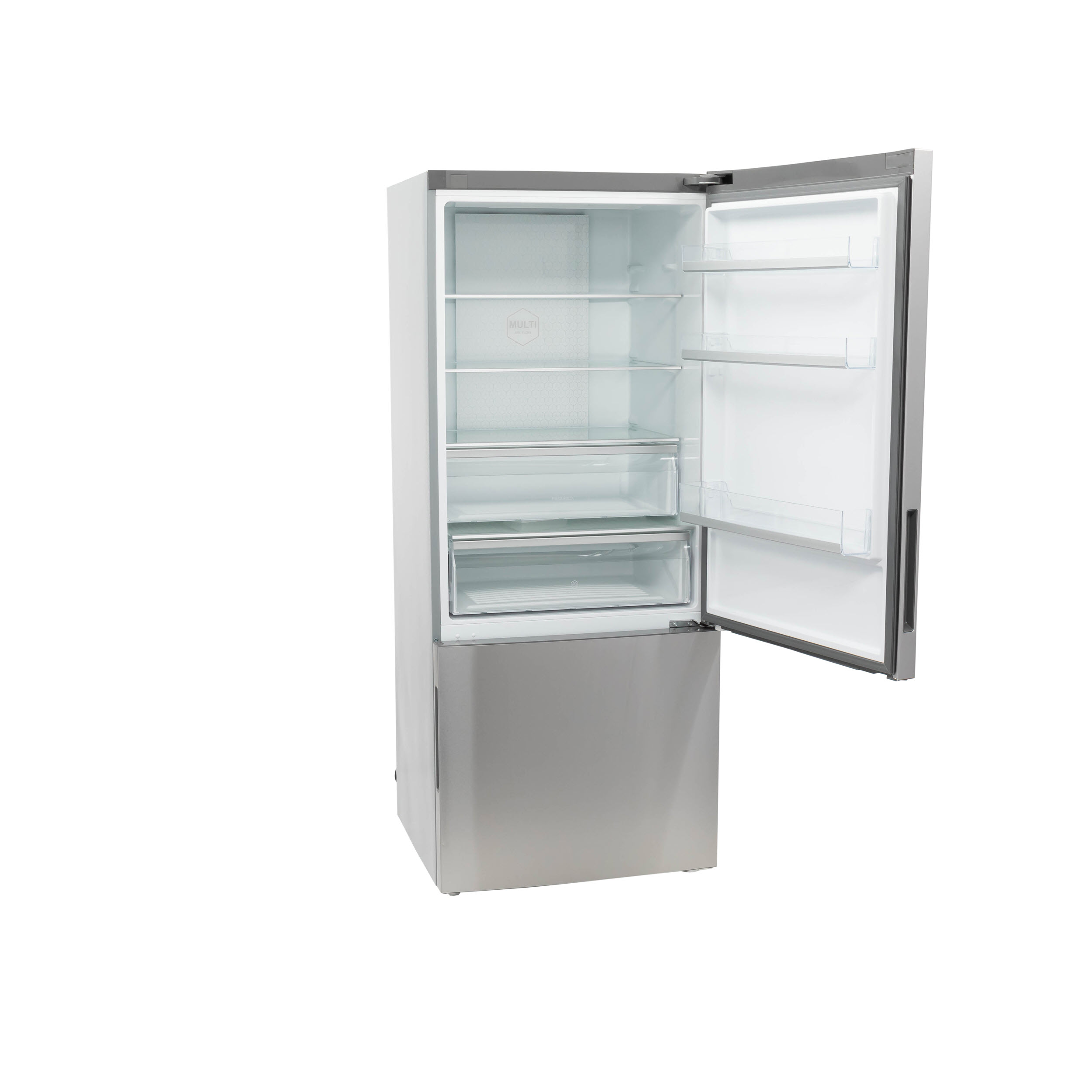 Model: HRB15N3BGS | Haier Haier ENERGY STAR® 15 Cu. Ft. Bottom Freezer Refrigerator