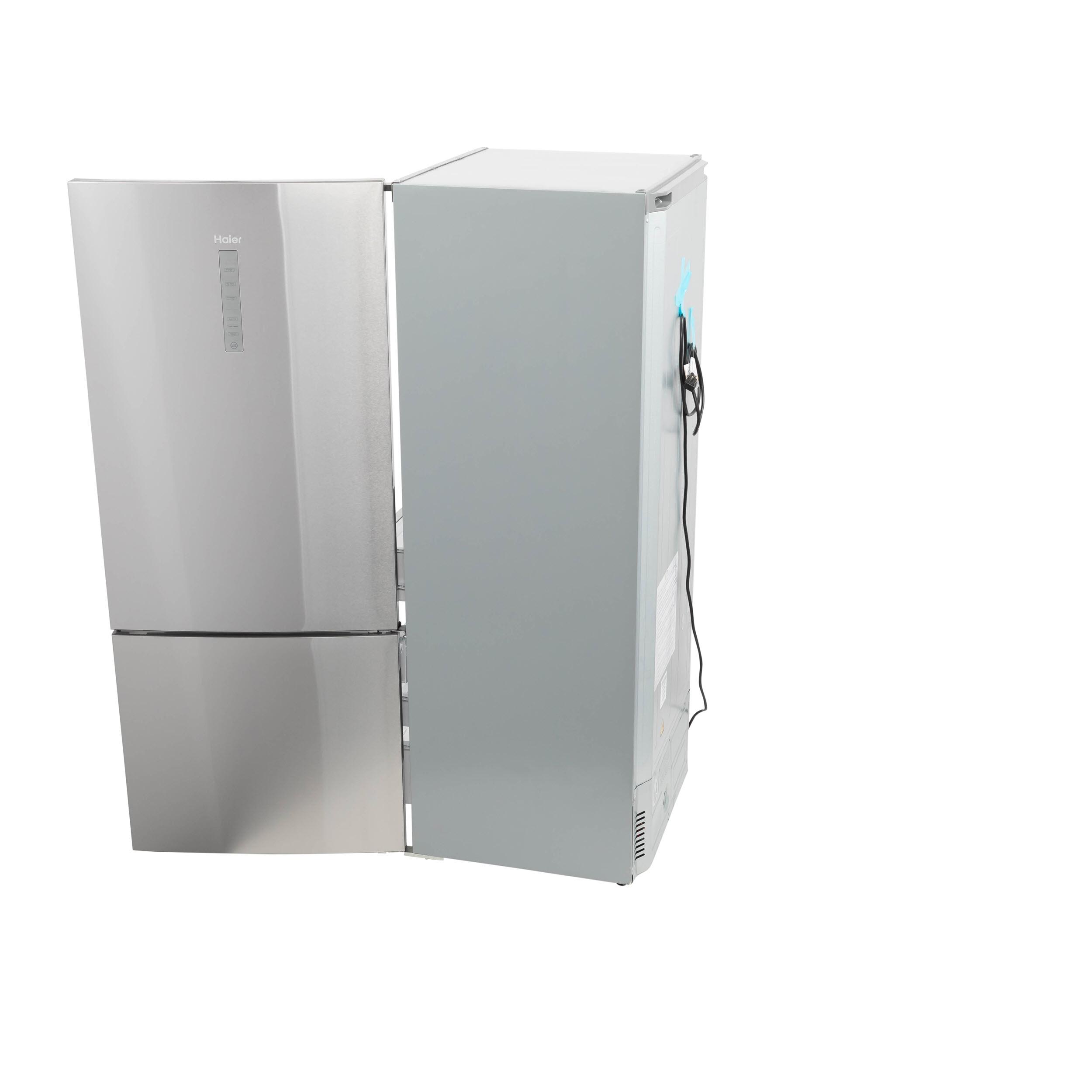 Model: HRB15N3BGS | Haier Haier ENERGY STAR® 15 Cu. Ft. Bottom Freezer Refrigerator