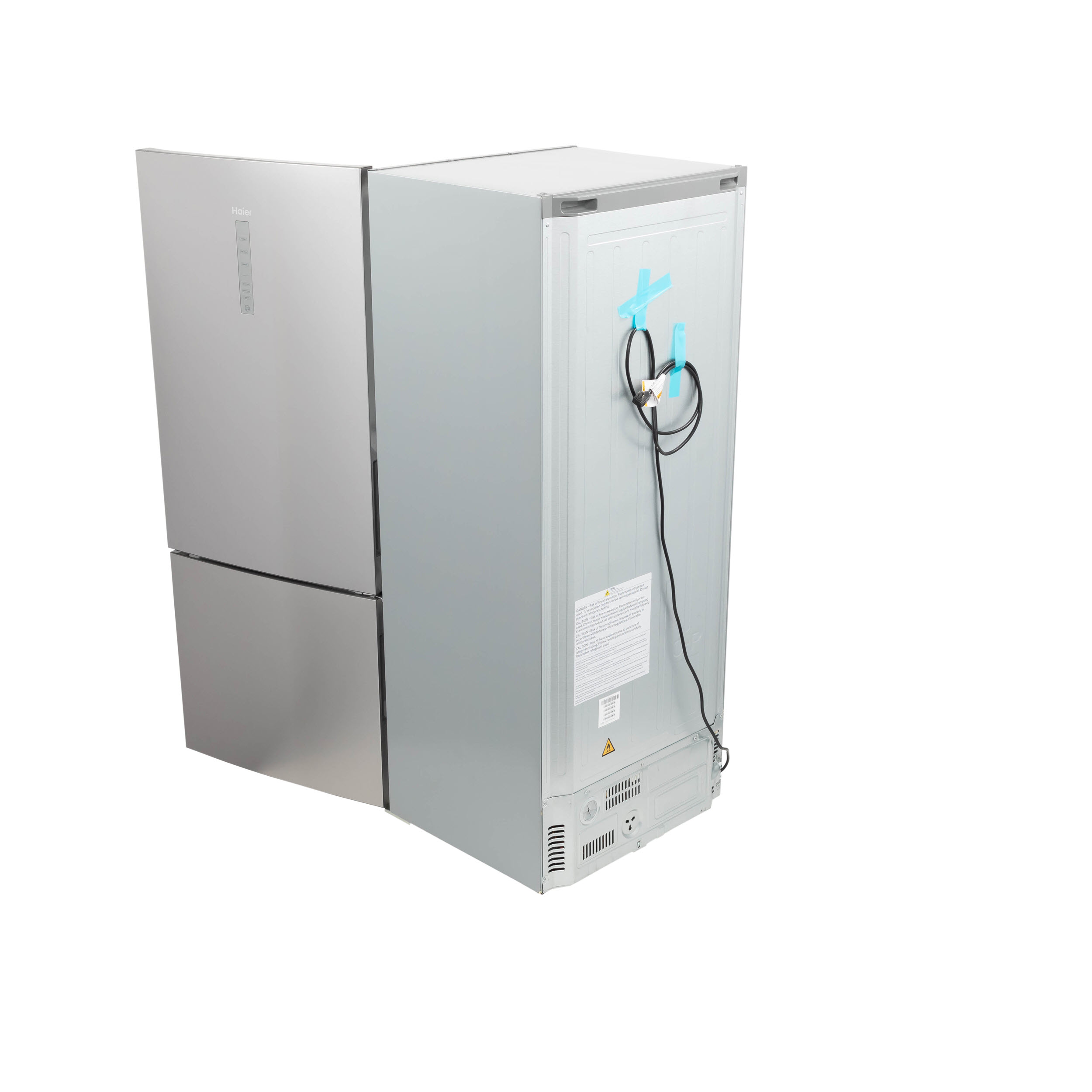 Model: HRB15N3BGS | Haier Haier ENERGY STAR® 15 Cu. Ft. Bottom Freezer Refrigerator