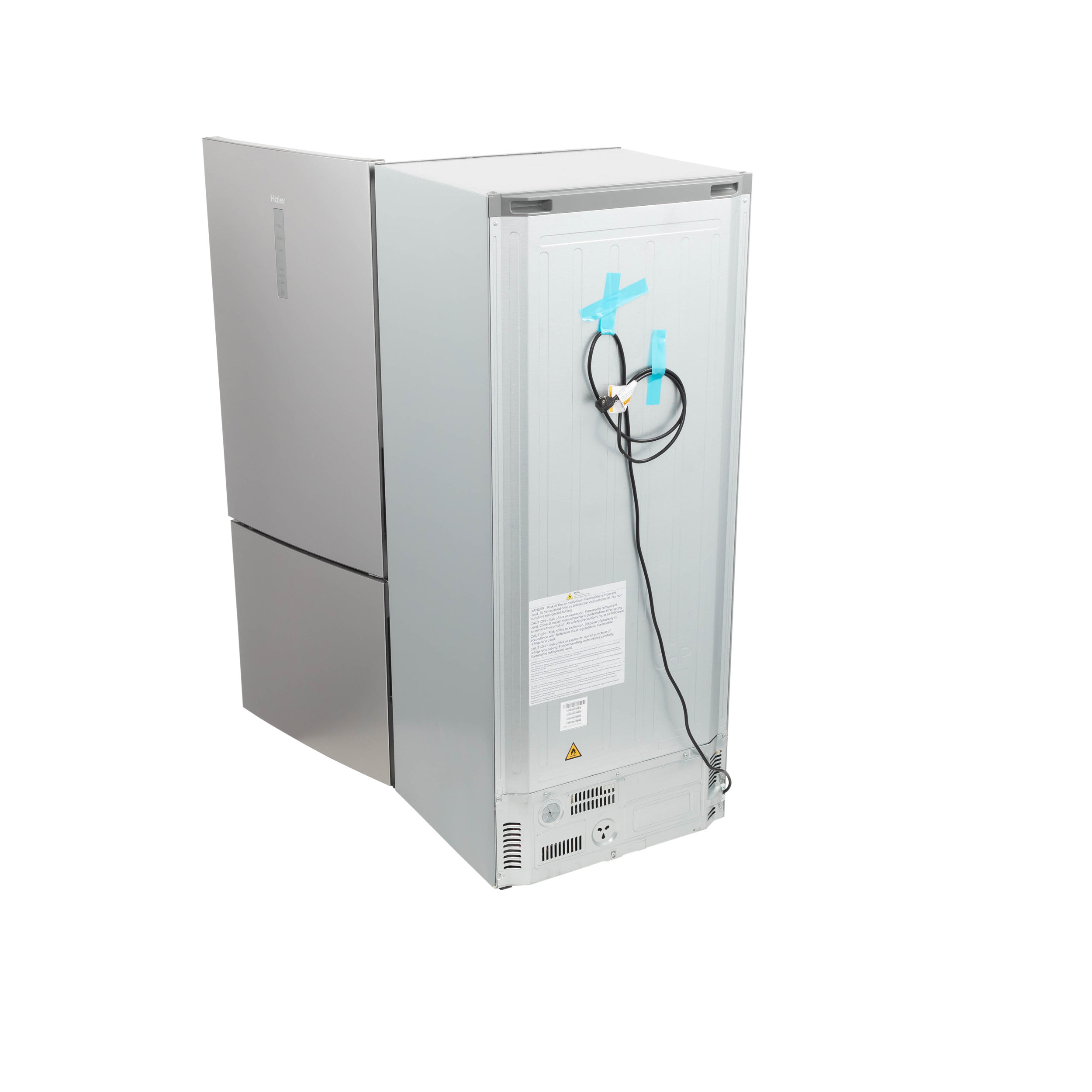 Model: HRB15N3BGS | Haier Haier ENERGY STAR® 15 Cu. Ft. Bottom Freezer Refrigerator