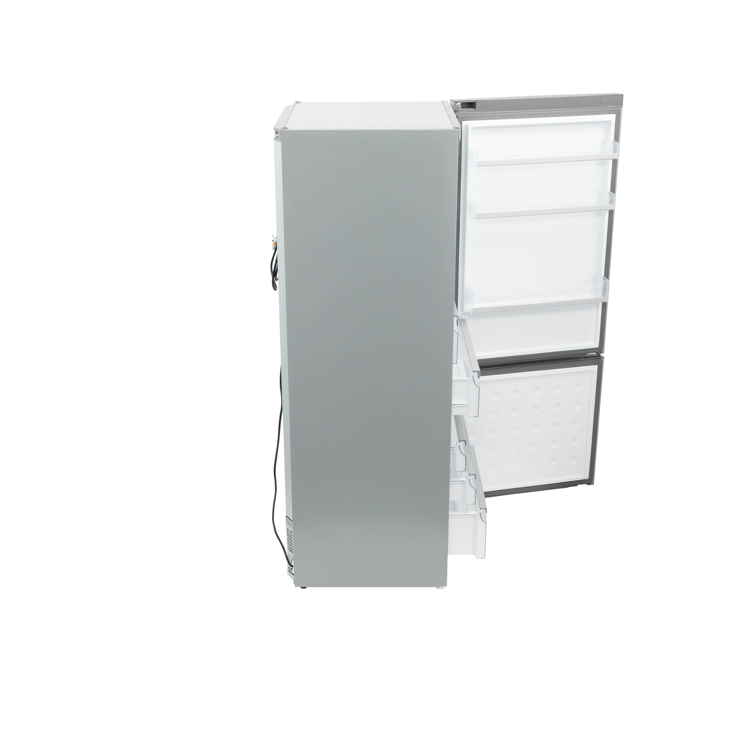 Model: HRB15N3BGS | Haier Haier ENERGY STAR® 15 Cu. Ft. Bottom Freezer Refrigerator