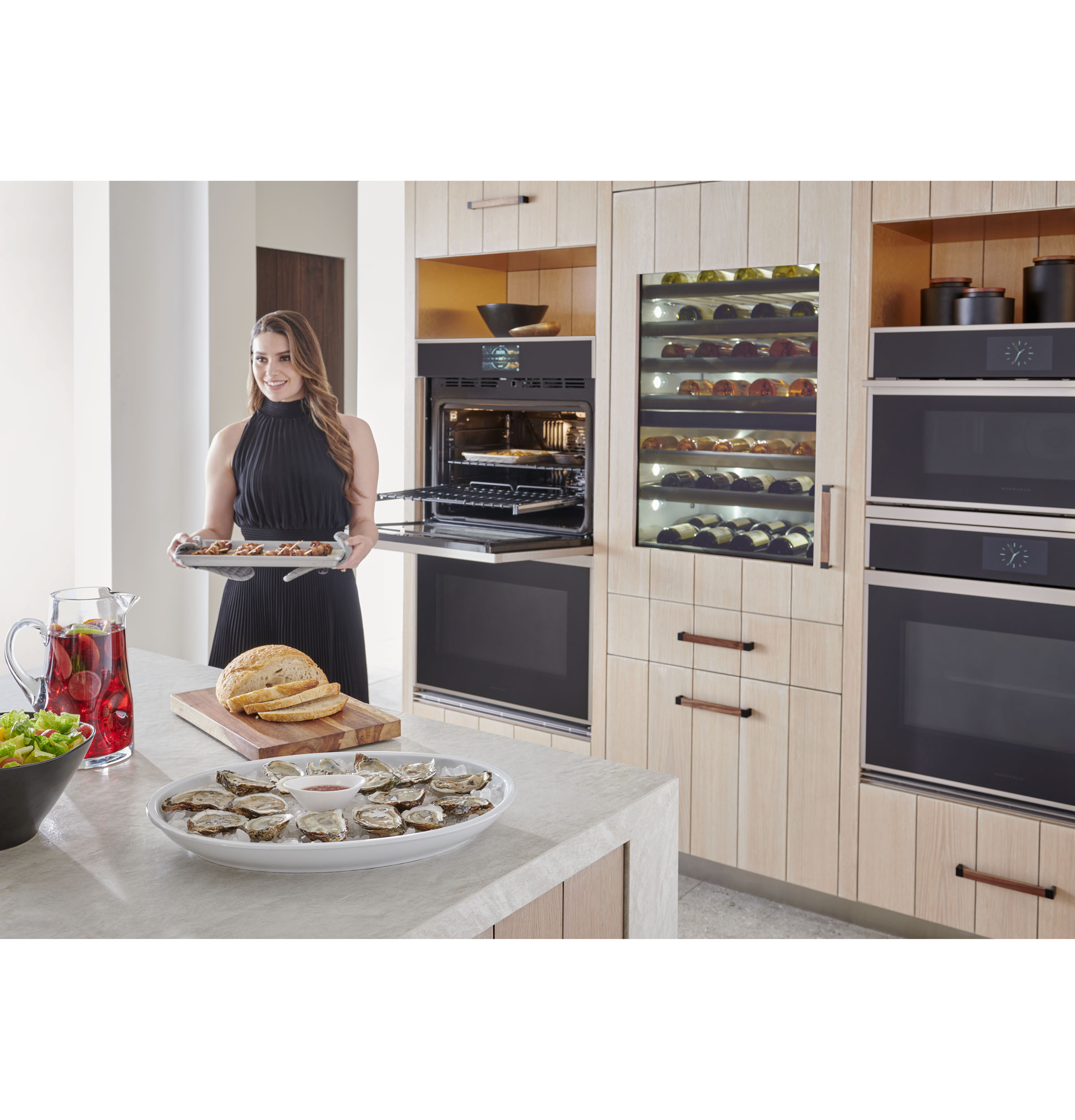 Model: ZTDX1DSSNSS | Monogram Monogram 30" Minimalist Double Wall Oven