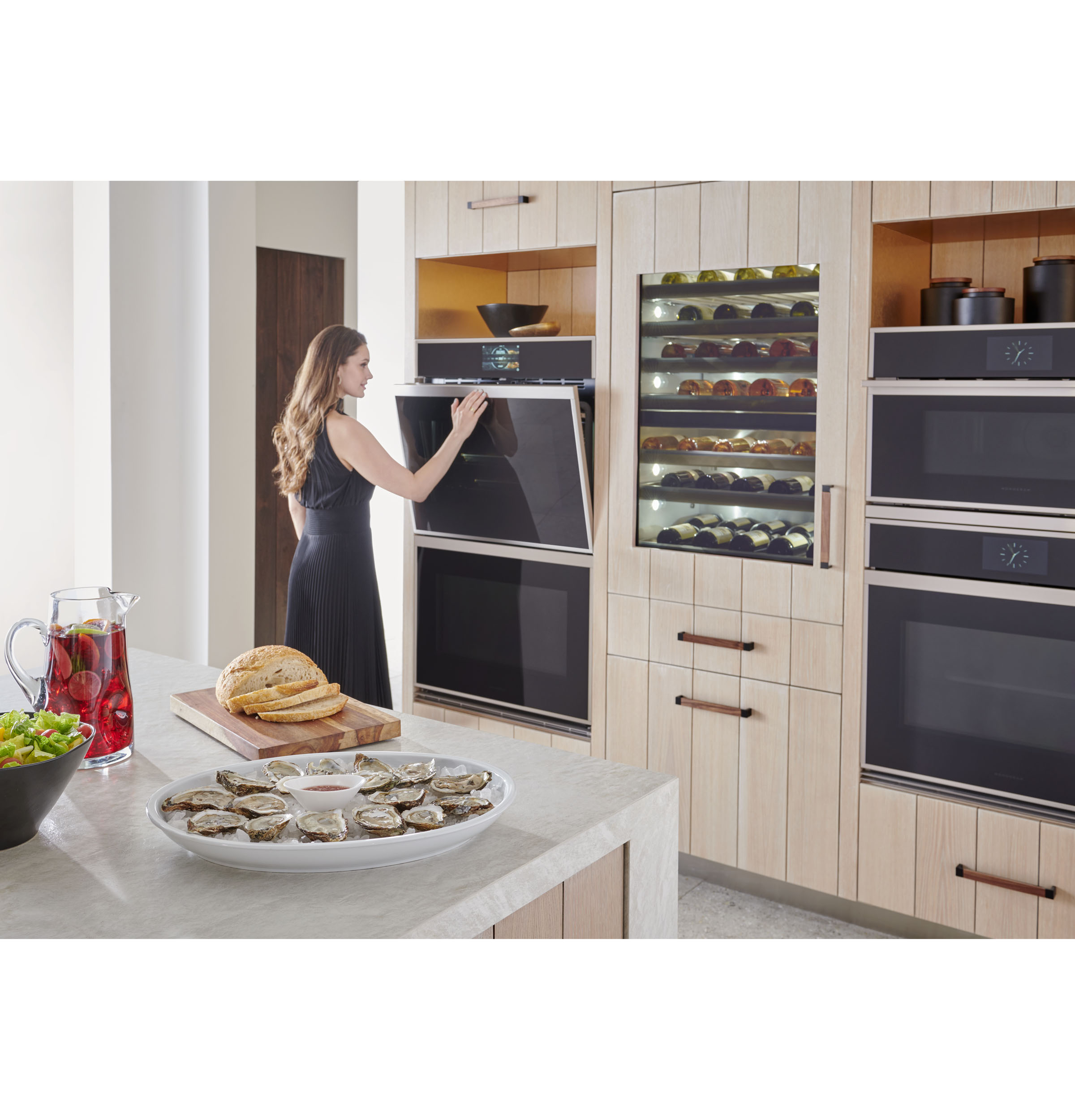 Model: ZTDX1DSSNSS | Monogram Monogram 30" Minimalist Double Wall Oven