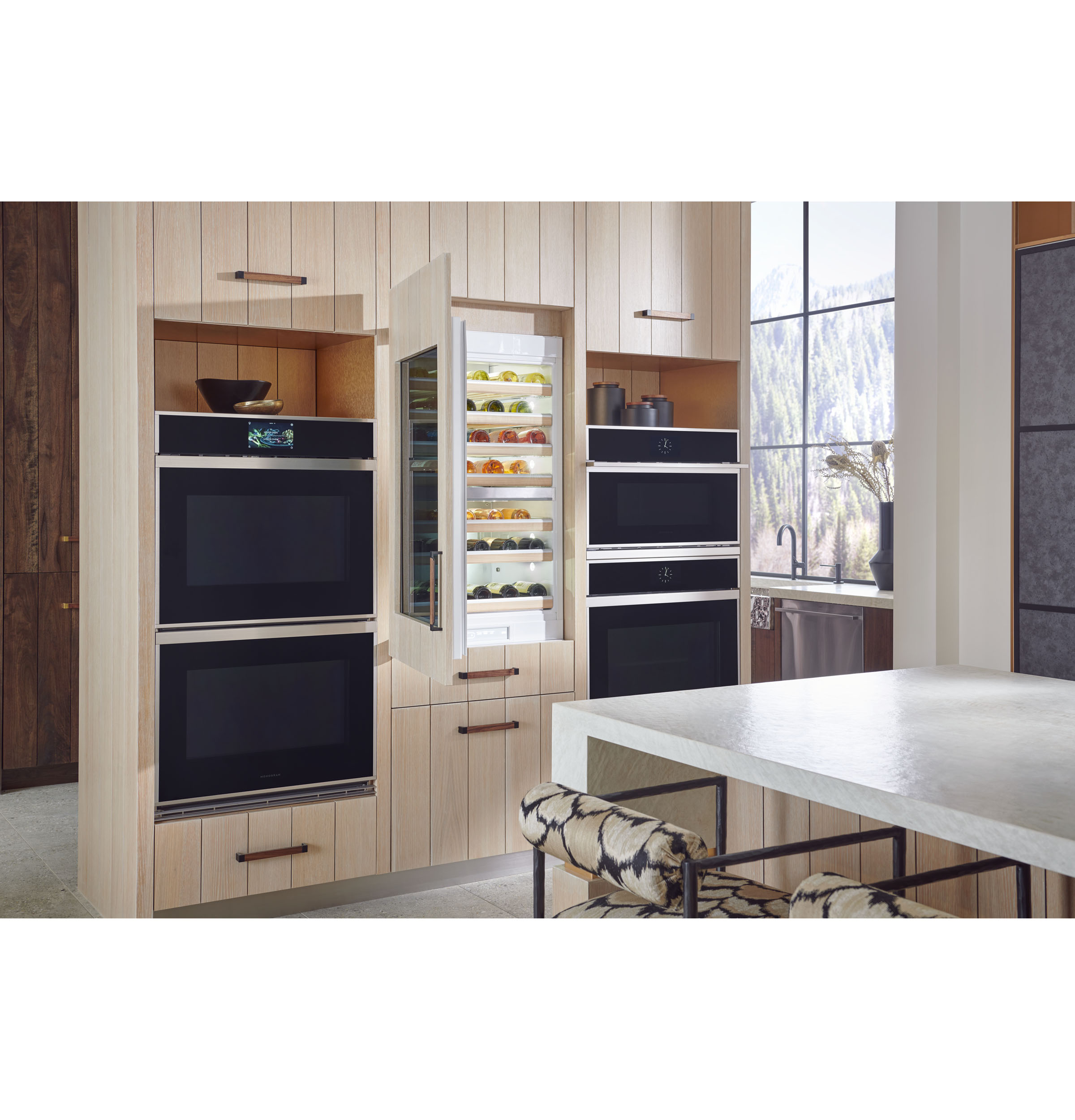 Model: ZTDX1DSSNSS | Monogram Monogram 30" Minimalist Double Wall Oven
