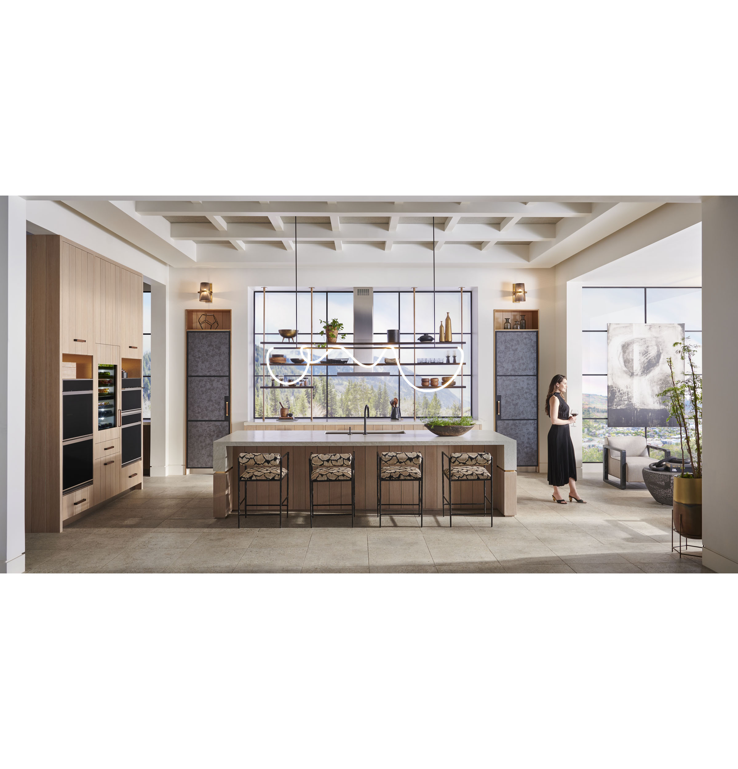 Model: ZTDX1DSSNSS | Monogram Monogram 30" Minimalist Double Wall Oven