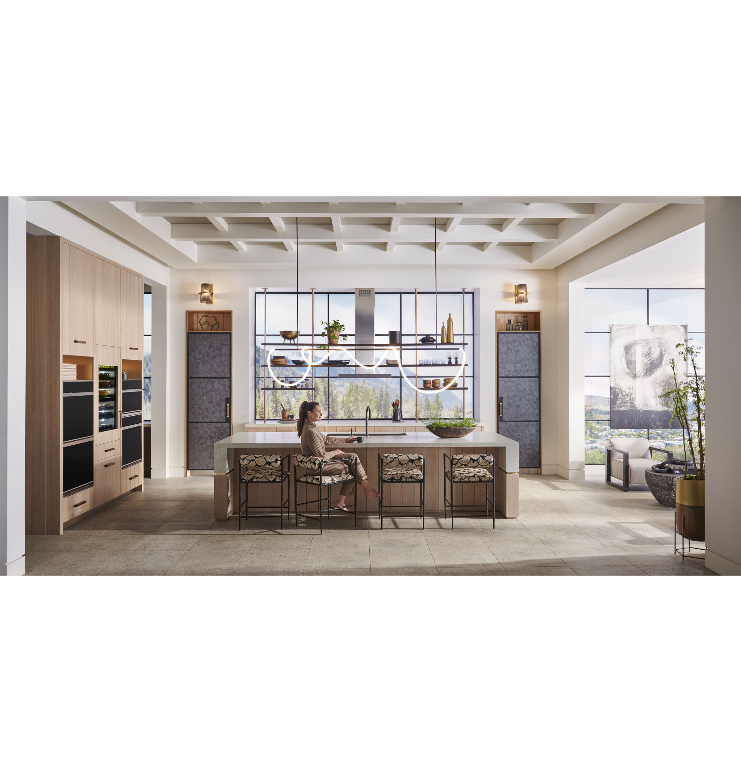 Model: ZTDX1DSSNSS | Monogram Monogram 30" Minimalist Double Wall Oven