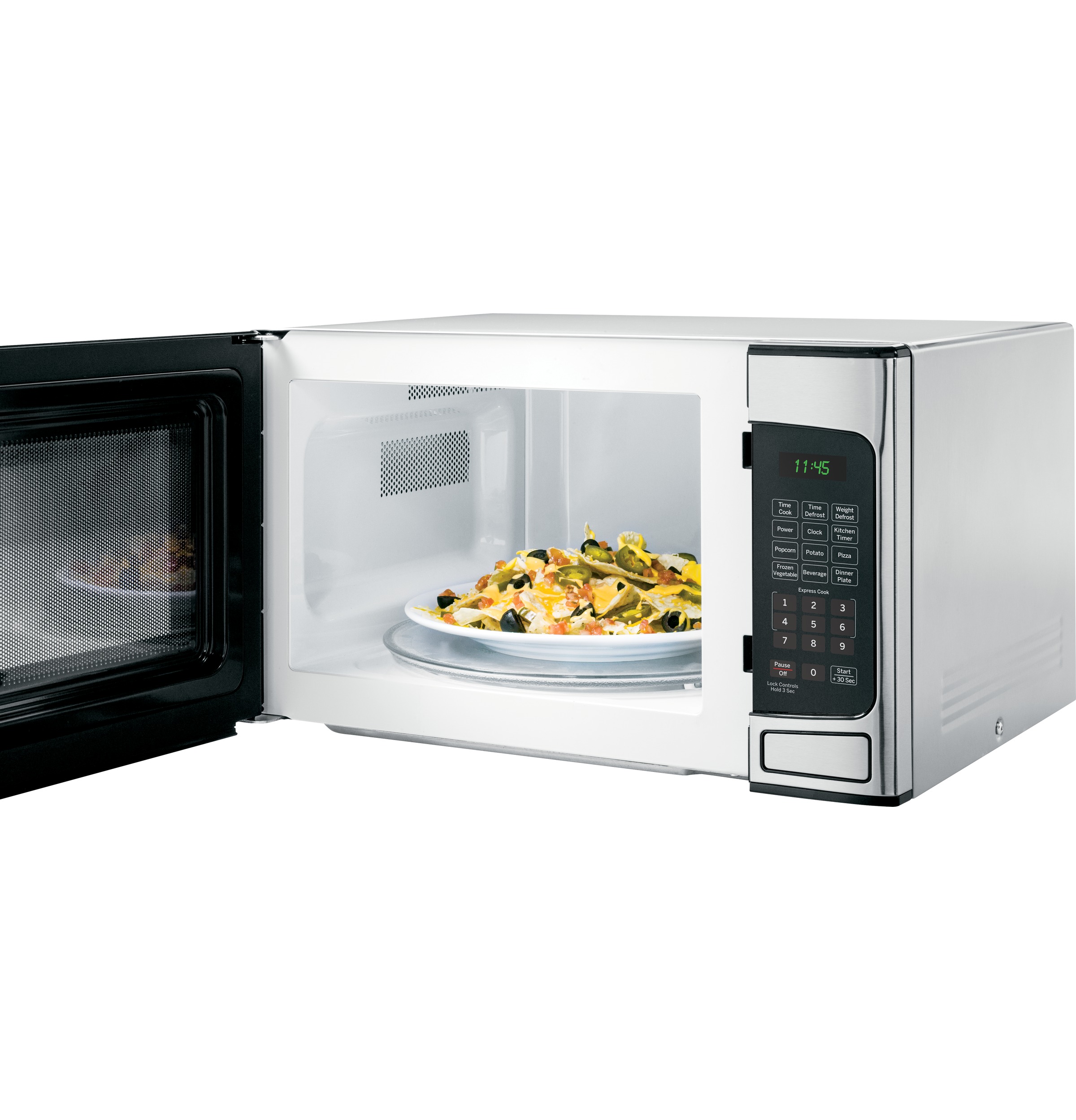 Model: JES1145SHSS | GE GE® 1.1 Cu. Ft. Capacity Countertop Microwave Oven