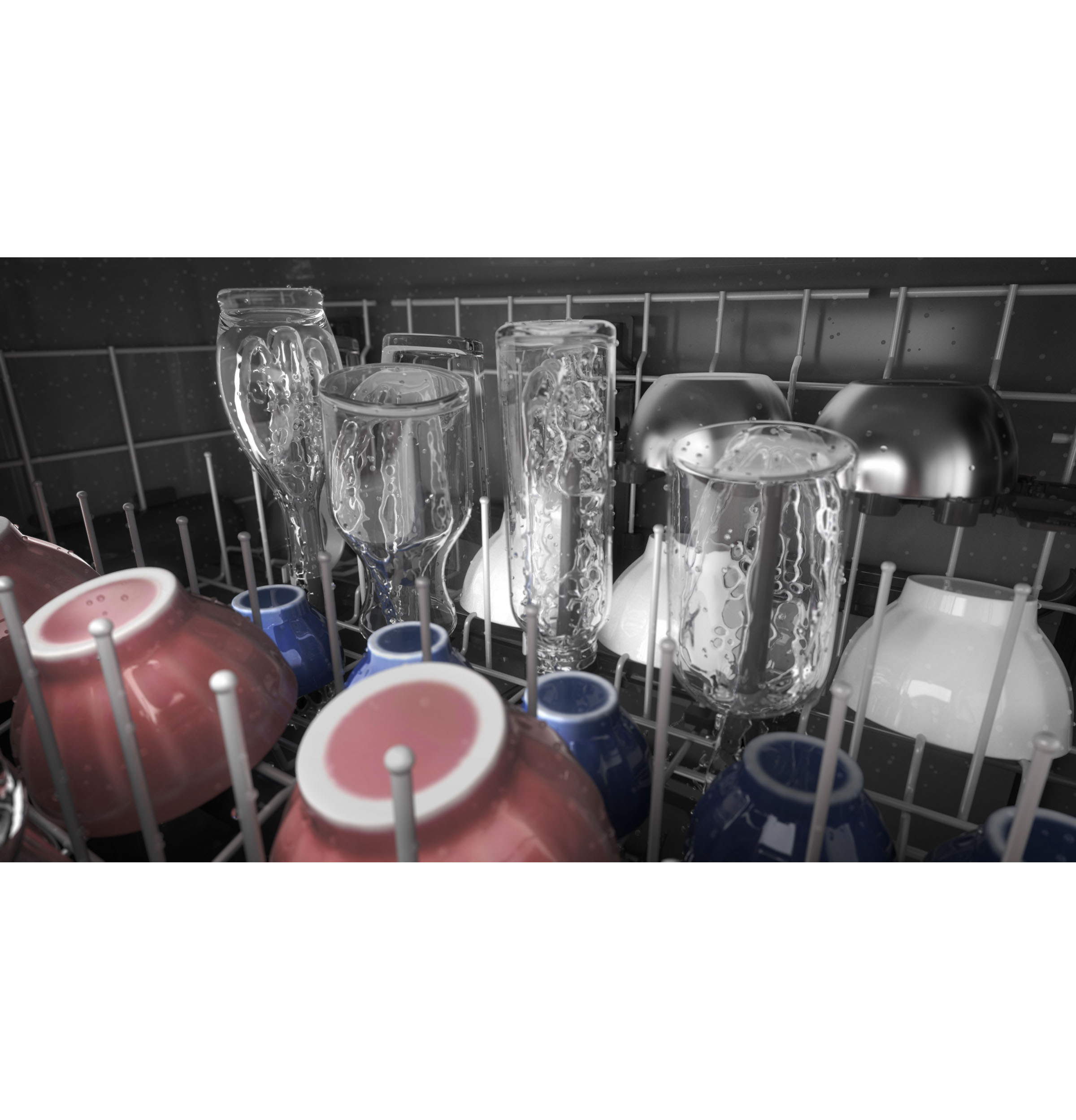 Model: GDP630PGRBB | GE GE® ENERGY STAR® Top Control with Plastic Interior Dishwasher with Sanitize Cycle & Dry Boost