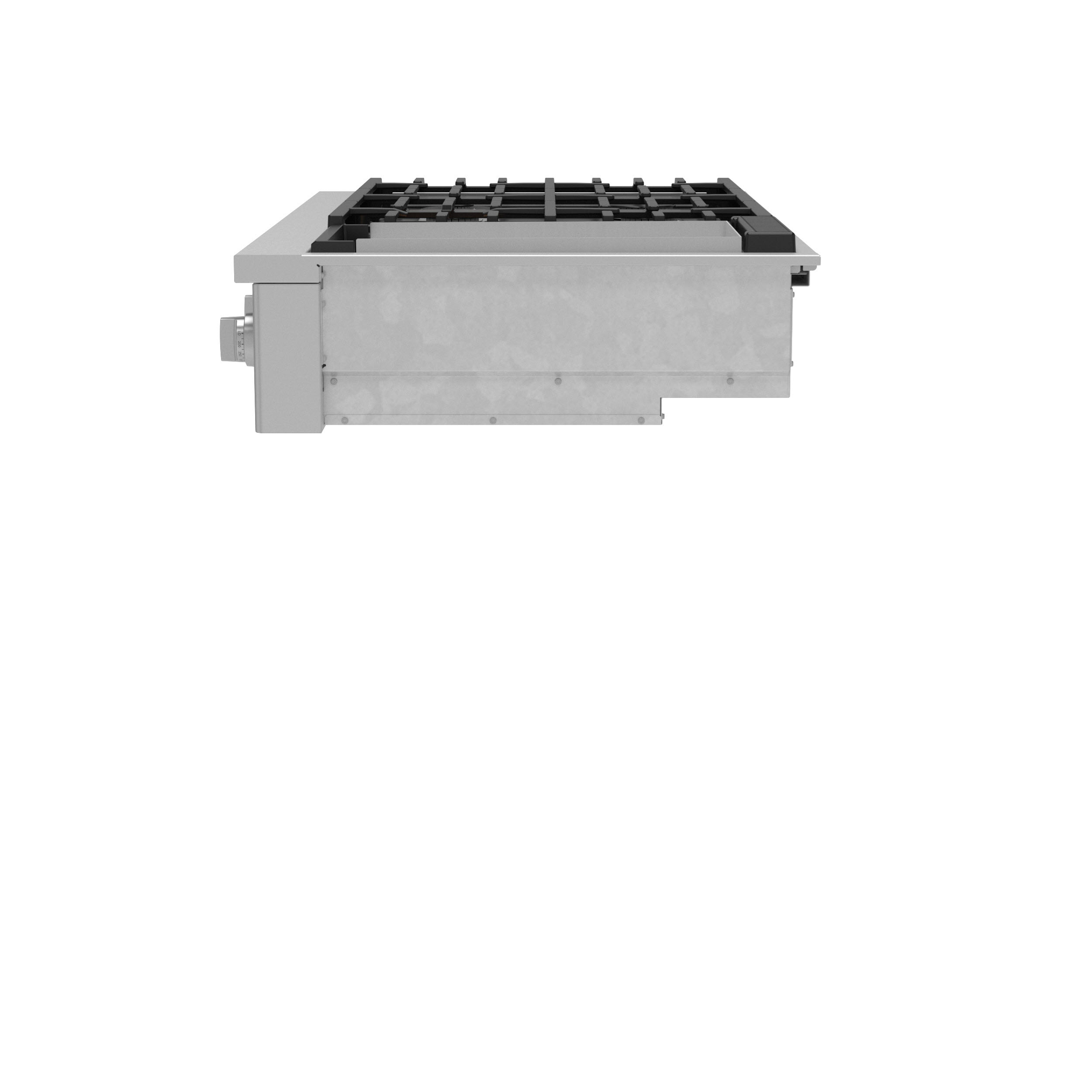 Model: CGU486P2TS1 | Cafe Café™ 48" Commercial-Style Gas Rangetop with 6 Burners and Integrated Griddle (Natural Gas)