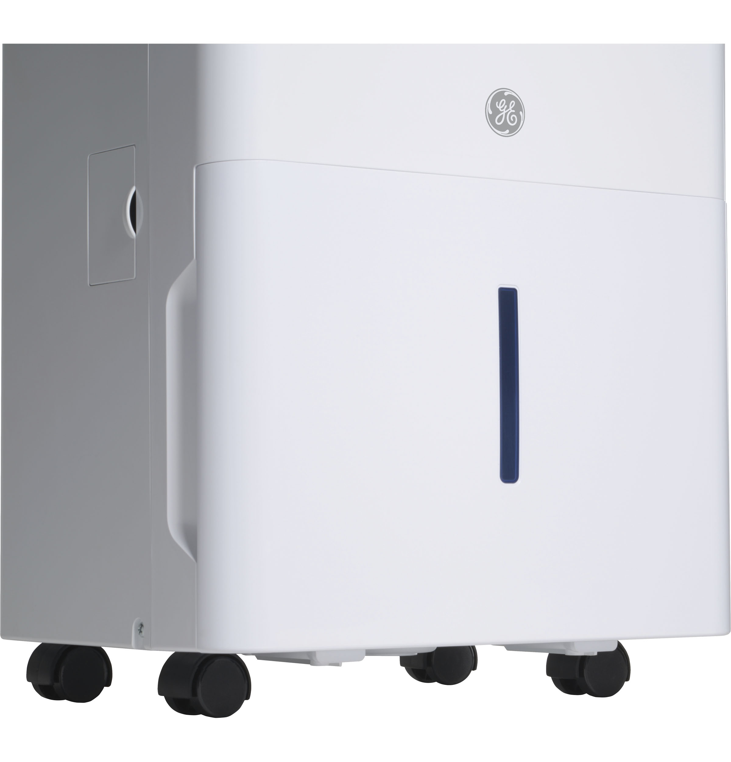 Model: QPHR50LZ | Haier Haier ENERGY STAR® 50 Pint Portable Dehumidifier with Built-in Pump and Smart Dry for Wet Spaces