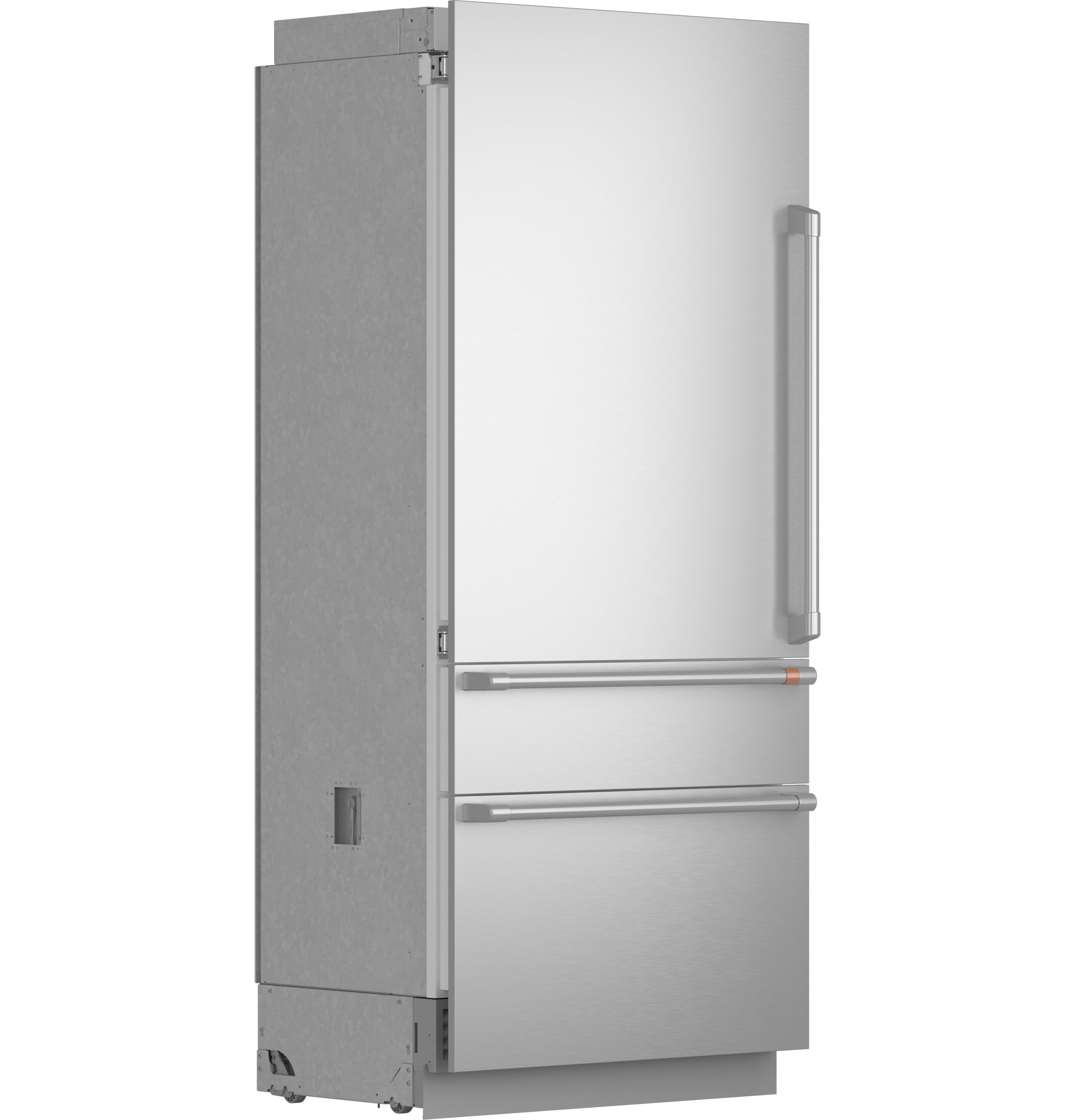 Model: CIC36LP2VS1 | Cafe Café™ 36" Integrated Bottom-Freezer Refrigerator
