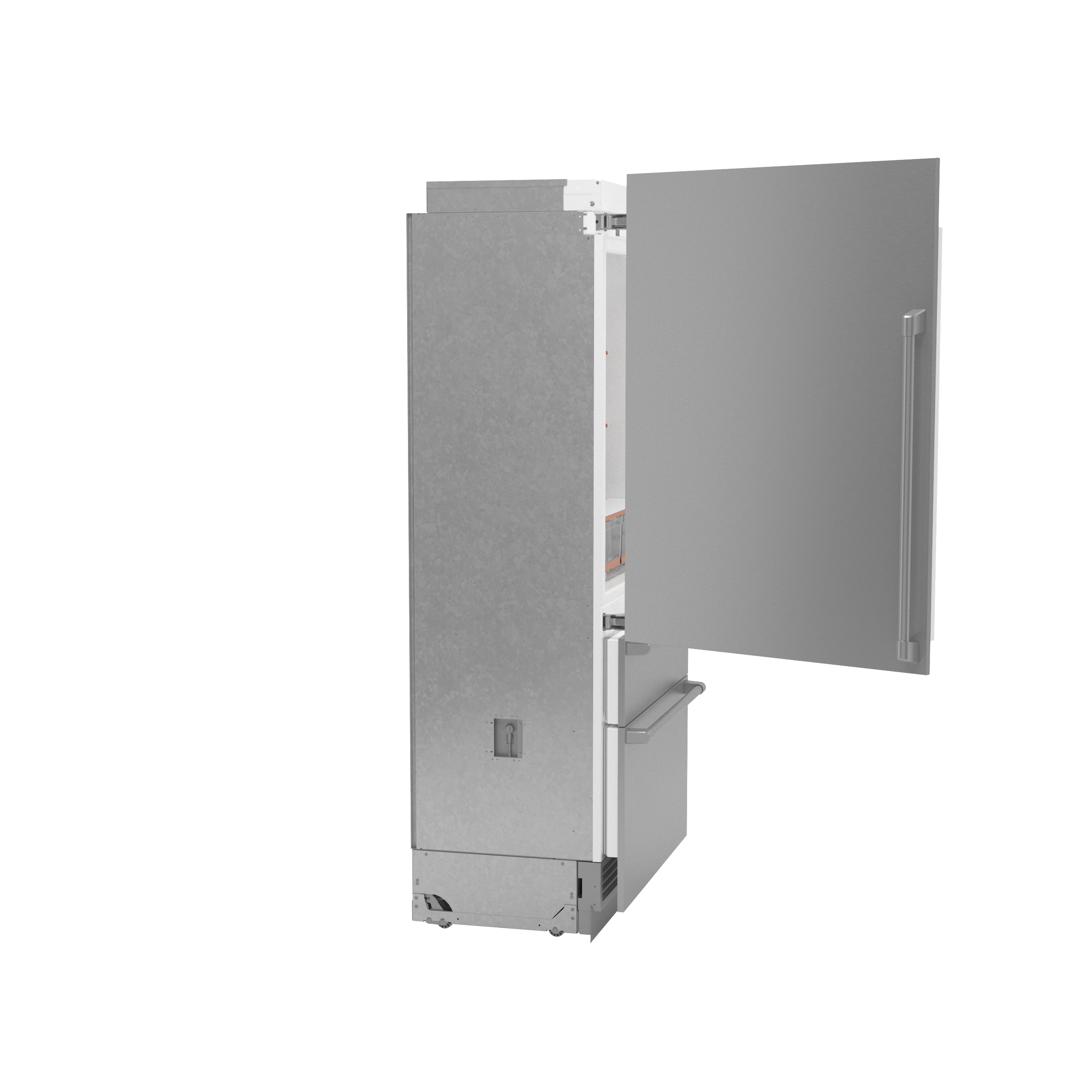 Model: CIC36LP2VS1 | Cafe Café™ 36" Integrated Bottom-Freezer Refrigerator