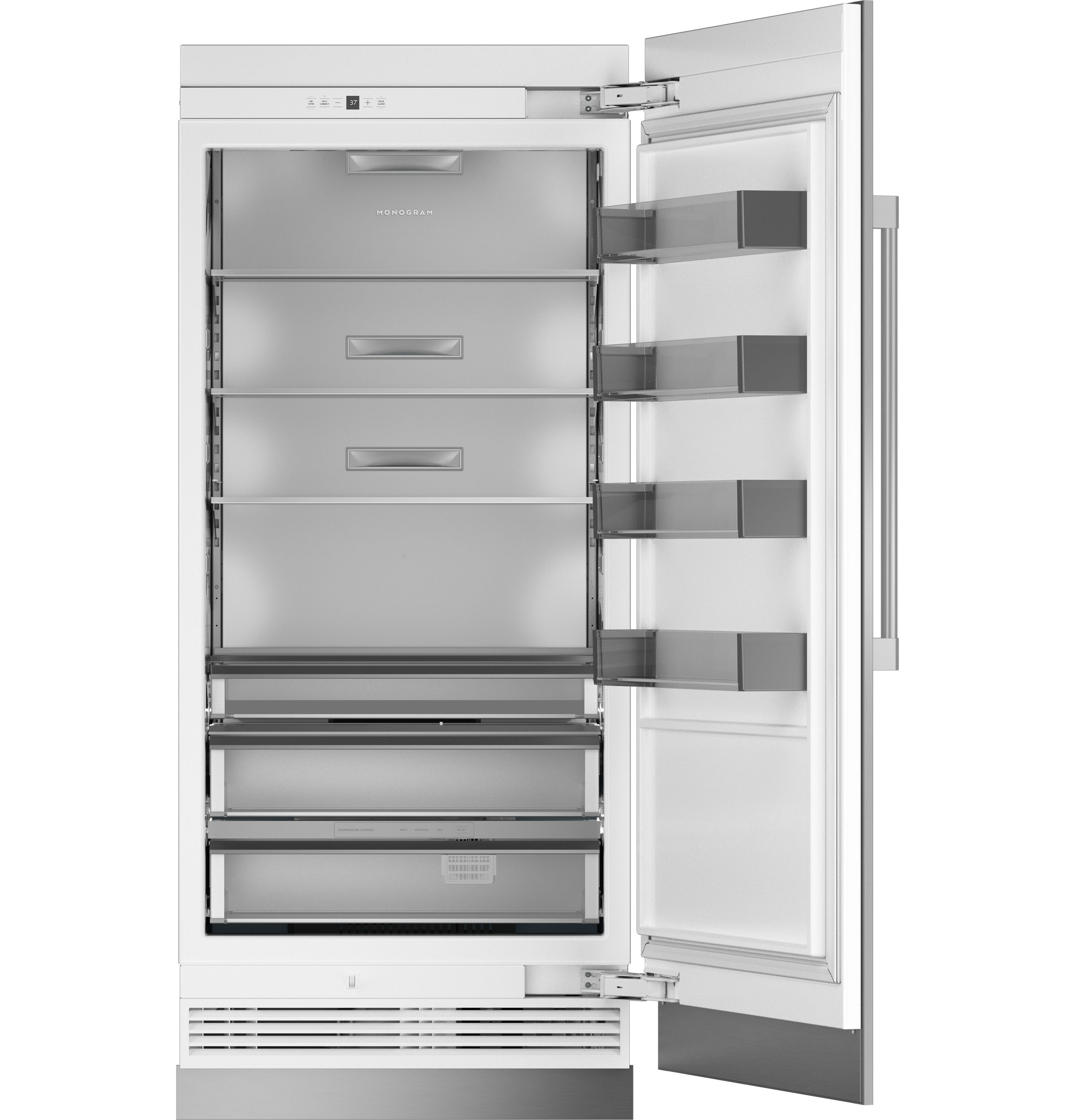 Model: ZIR361NBRII | Monogram Monogram 36" Panel-Ready Integrated Column Refrigerator