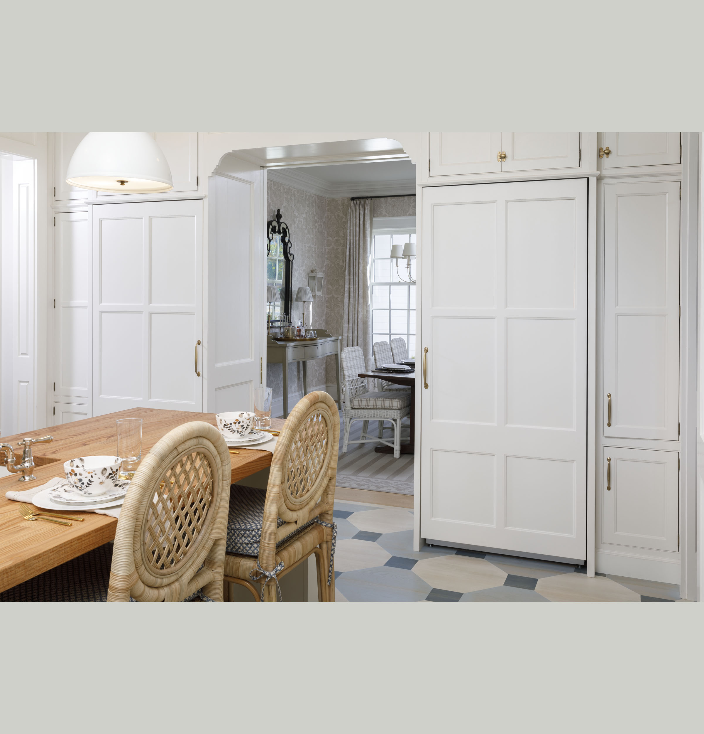 Model: ZIR361NBRII | Monogram Monogram 36" Panel-Ready Integrated Column Refrigerator