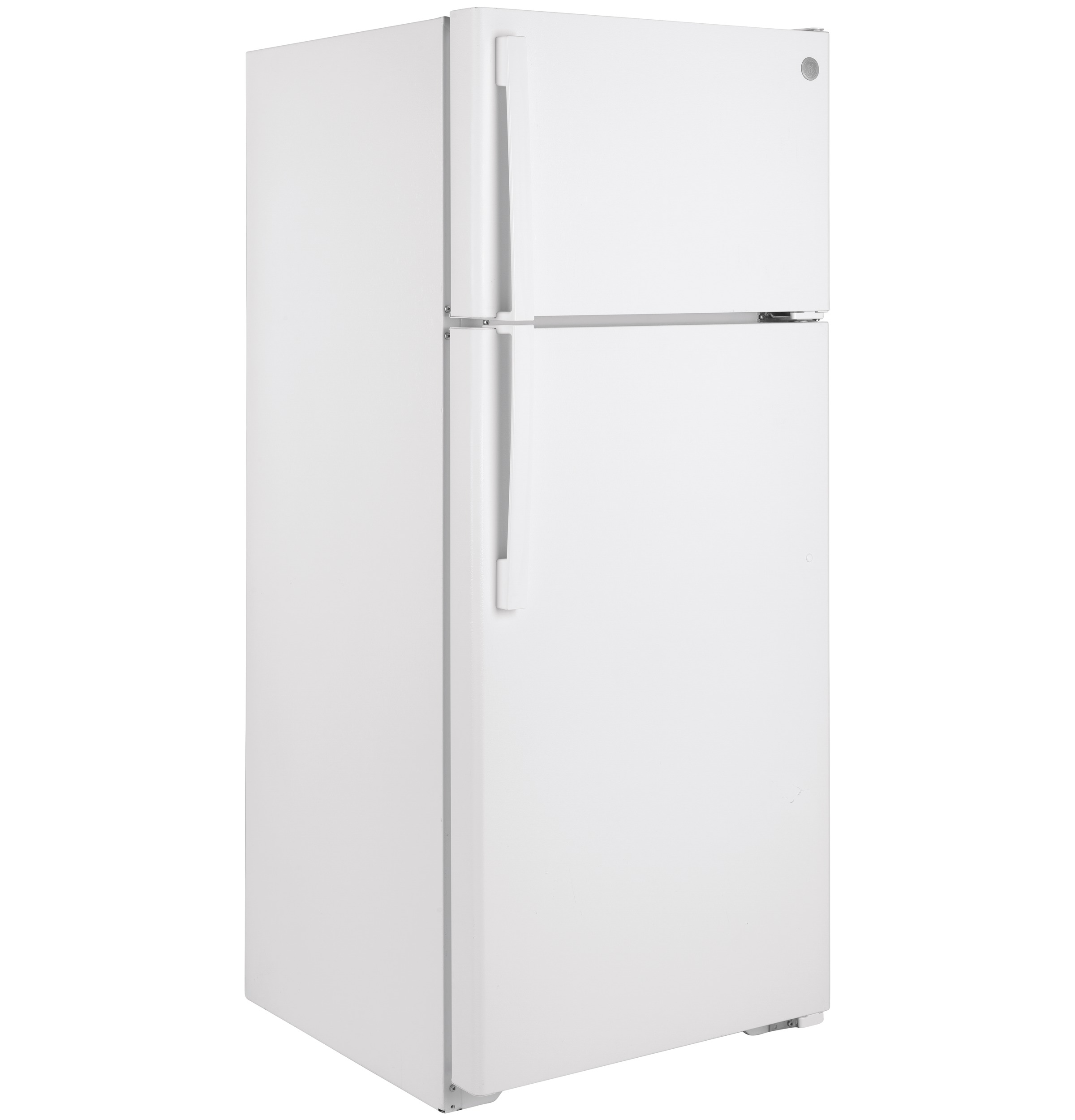 Model: GIE18DTNRWW | GE GE® ENERGY STAR® 17.5 Cu. Ft. Top-Freezer Refrigerator