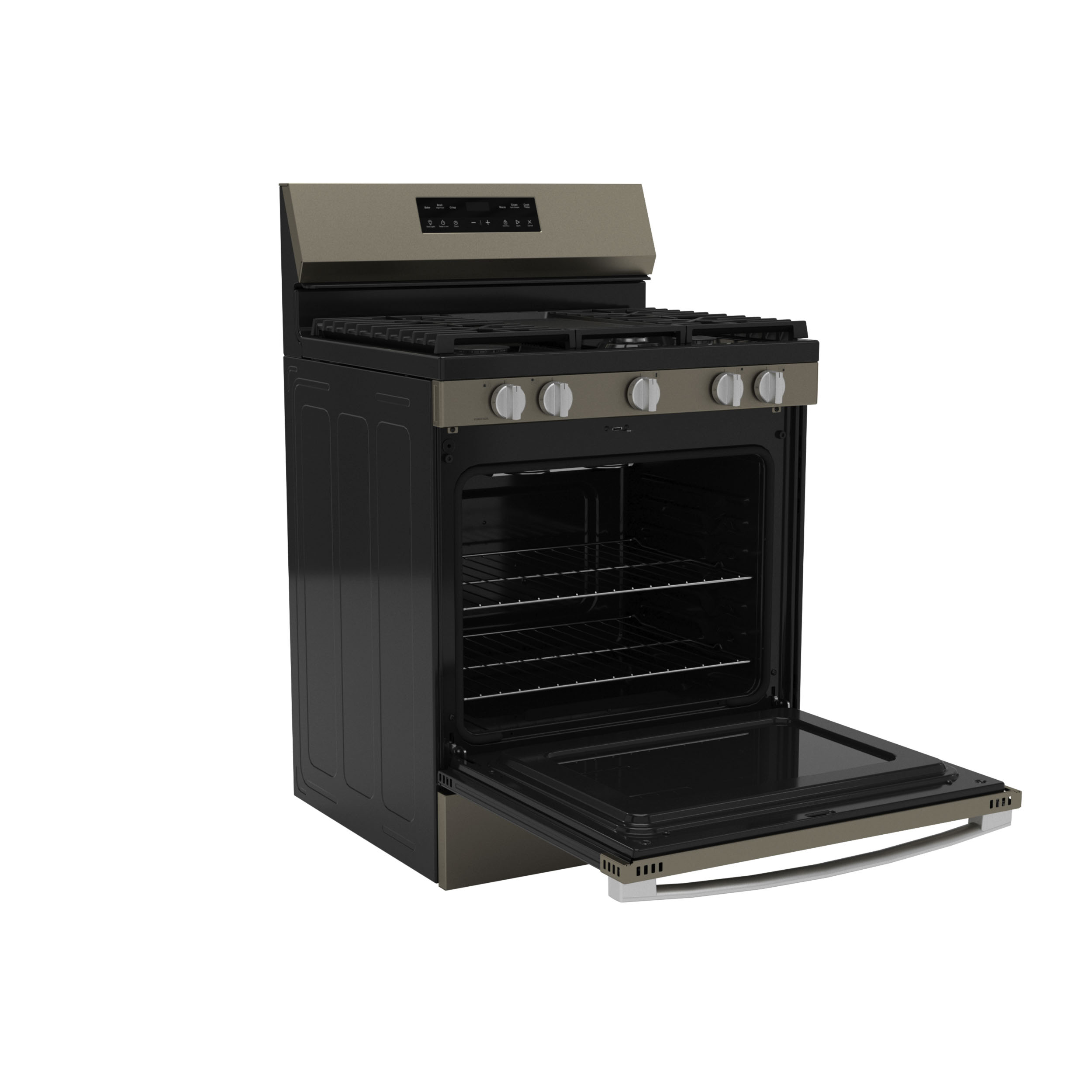 Model: GGF500PVES | GE GE® 30" Free-Standing Gas Range with Crisp Mode