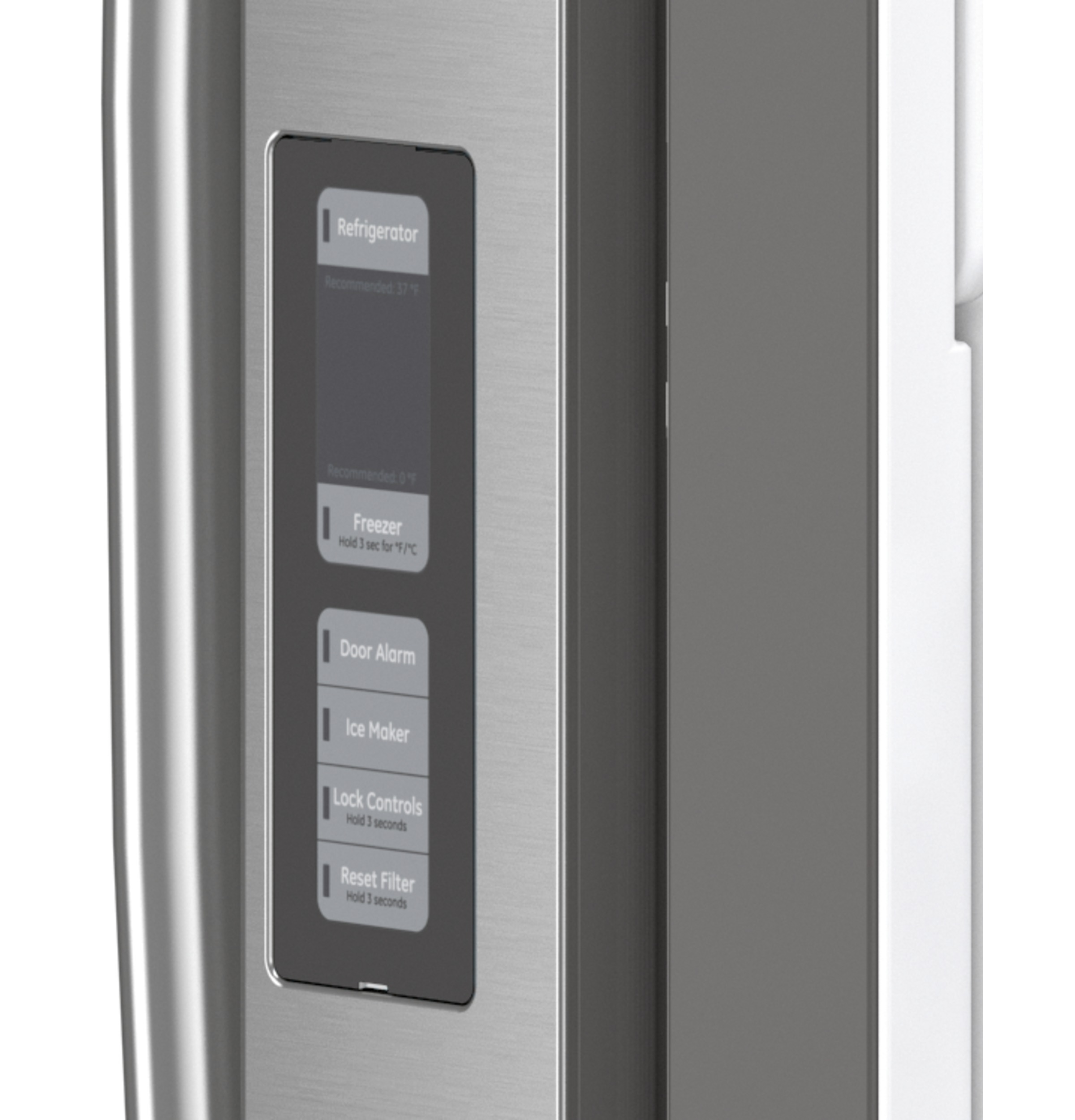 Model: GWE23GMNES | GE GE® ENERGY STAR® 23.1 Cu. Ft. Counter-Depth French-Door Refrigerator