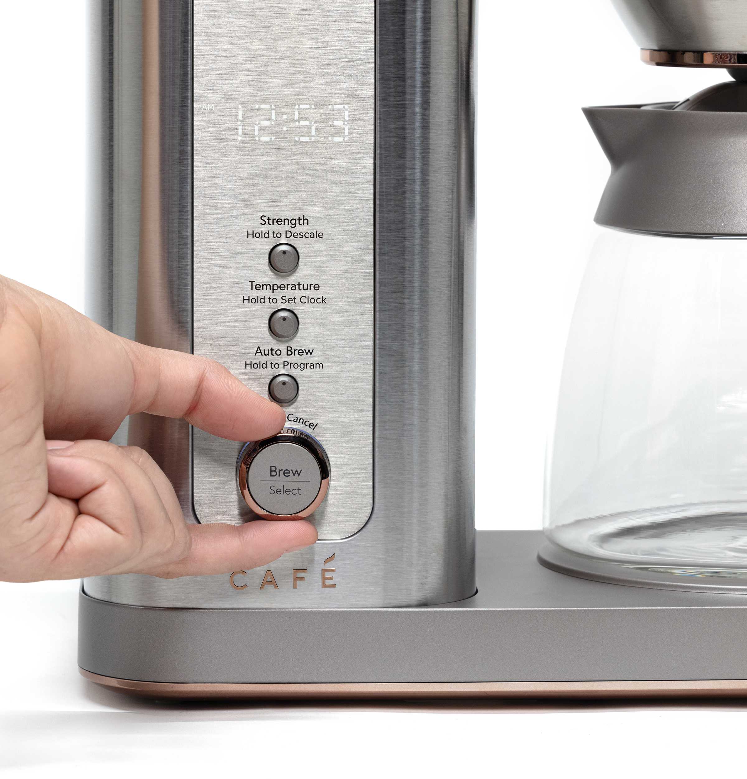 Model: C7CDABS2RS3 | Cafe Café™ Specialty Drip Coffee Maker with Glass Carafe