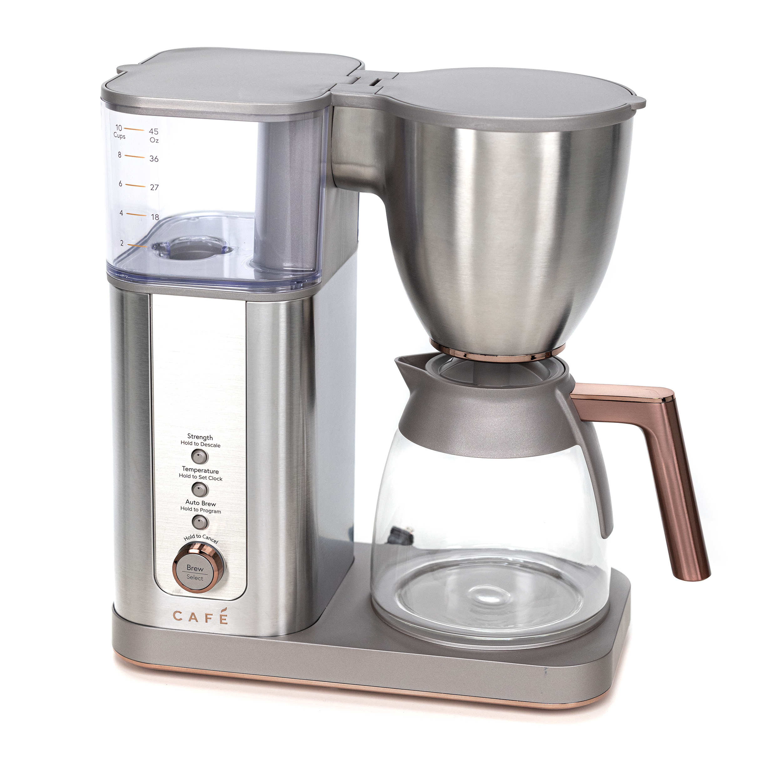 Model: C7CDABS2RS3 | Cafe Café™ Specialty Drip Coffee Maker with Glass Carafe