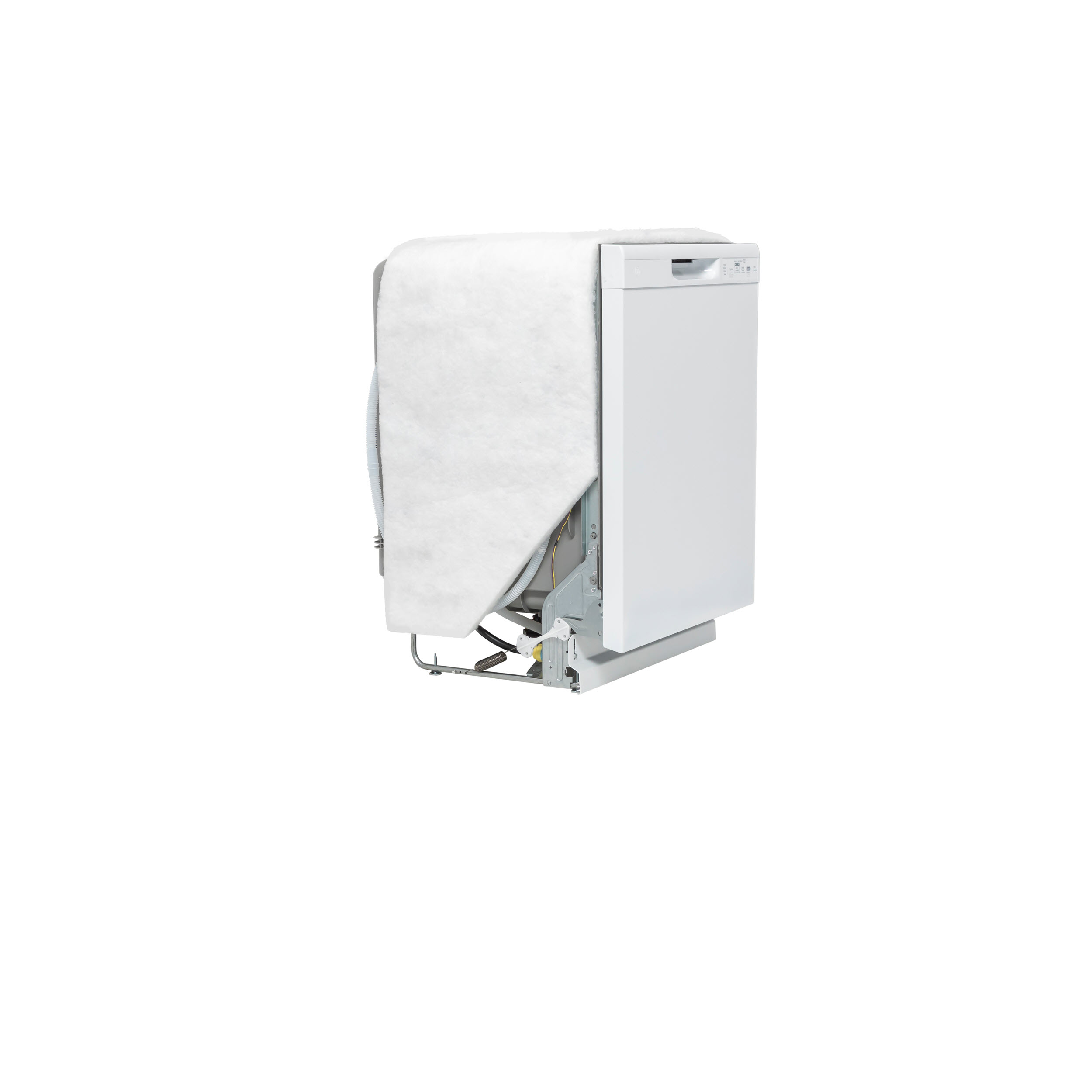 Model: GDF535PGRWW | GE GE® ENERGY STAR® Dishwasher with Front Controls
