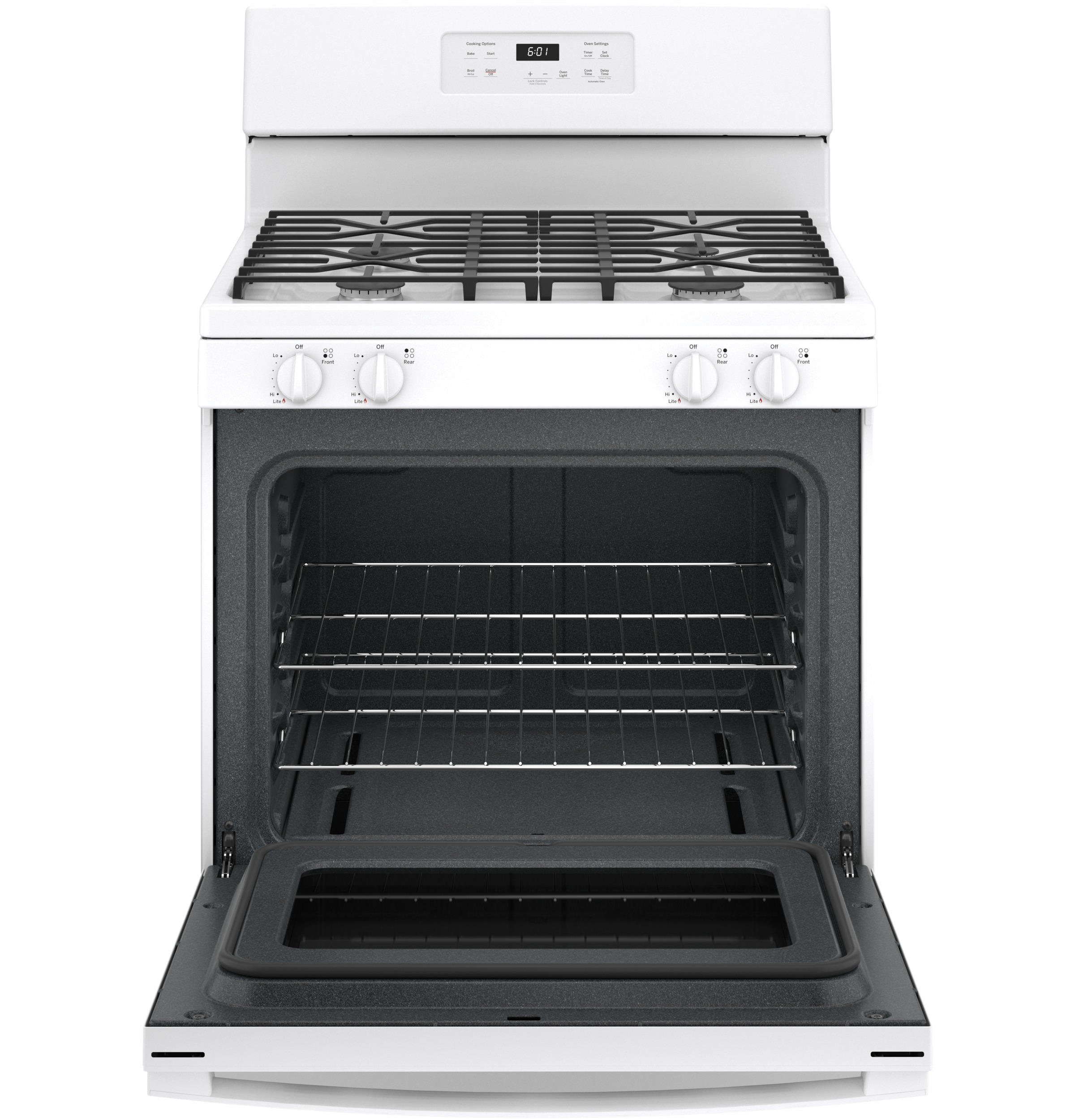 Model: JGBS61DPWW | GE GE® 30" Free-Standing Gas Range